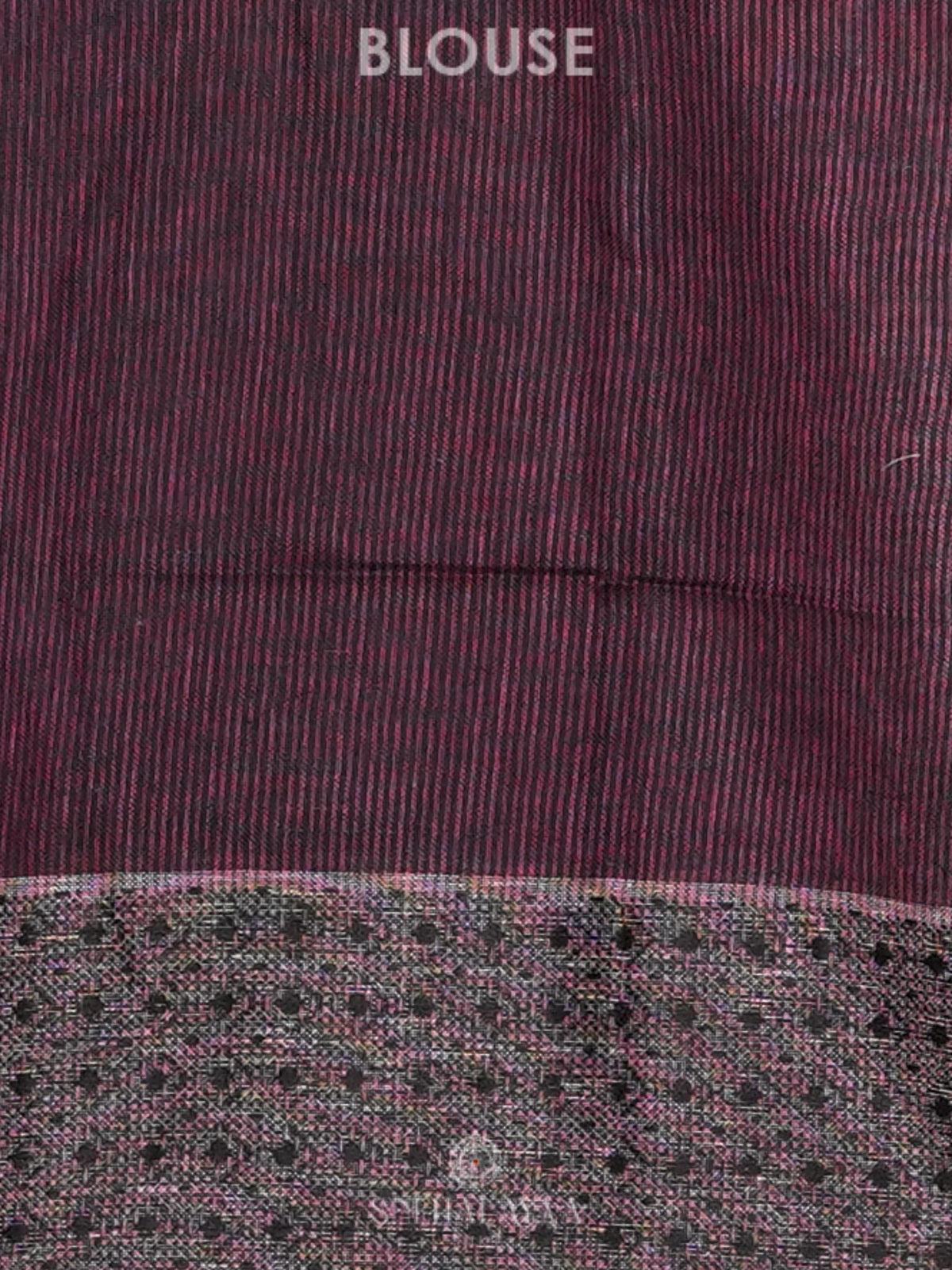 Mauve Linen Saree