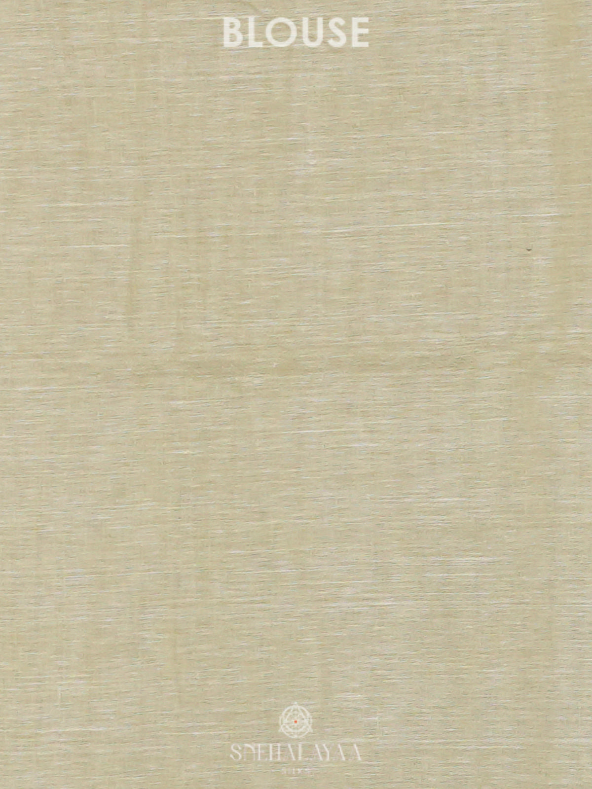Pale Yellow Linen Saree