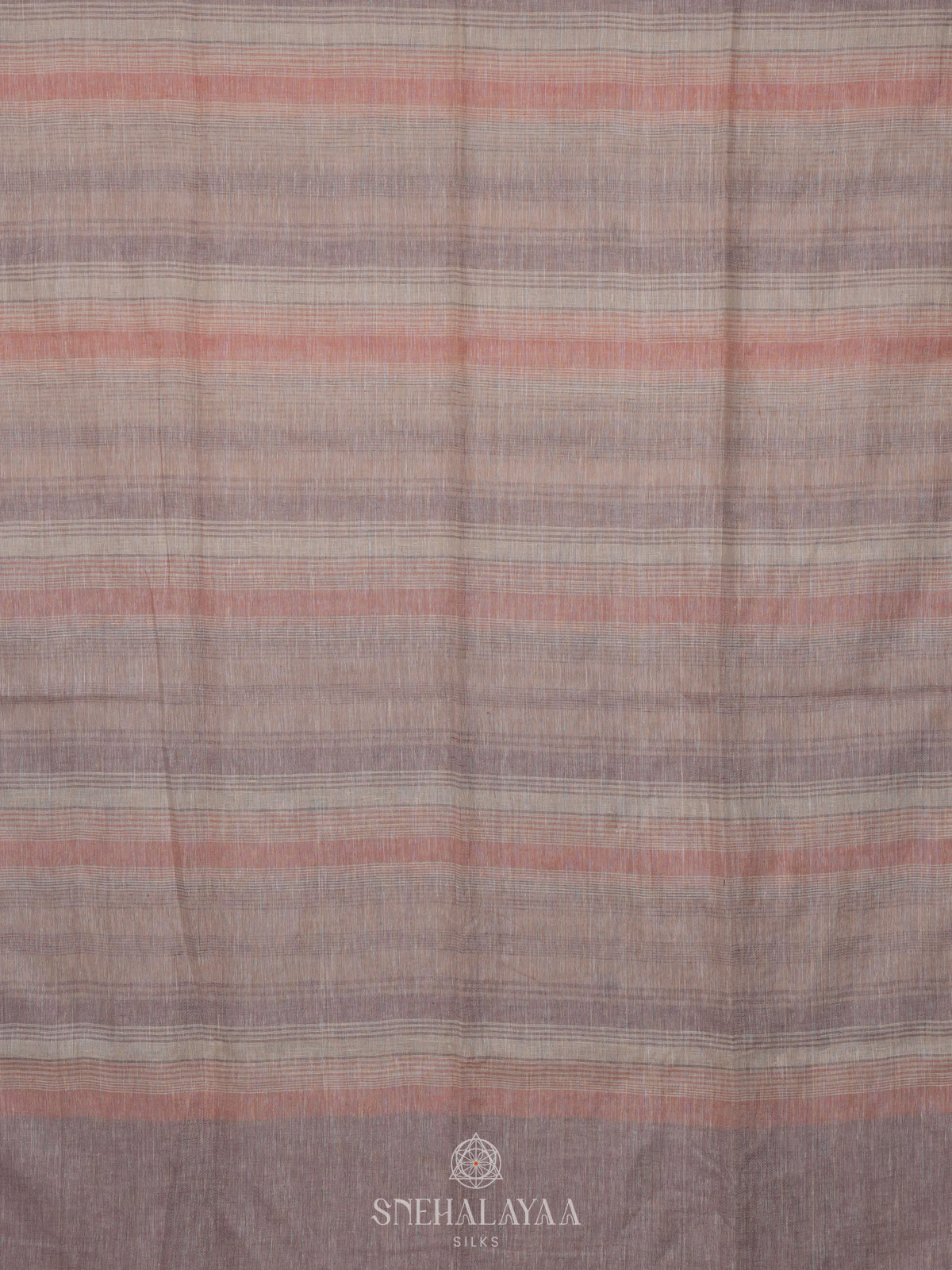 Off White Linen Saree