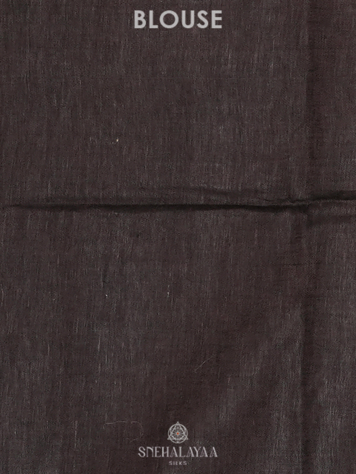 Burnt Orange Linen Saree