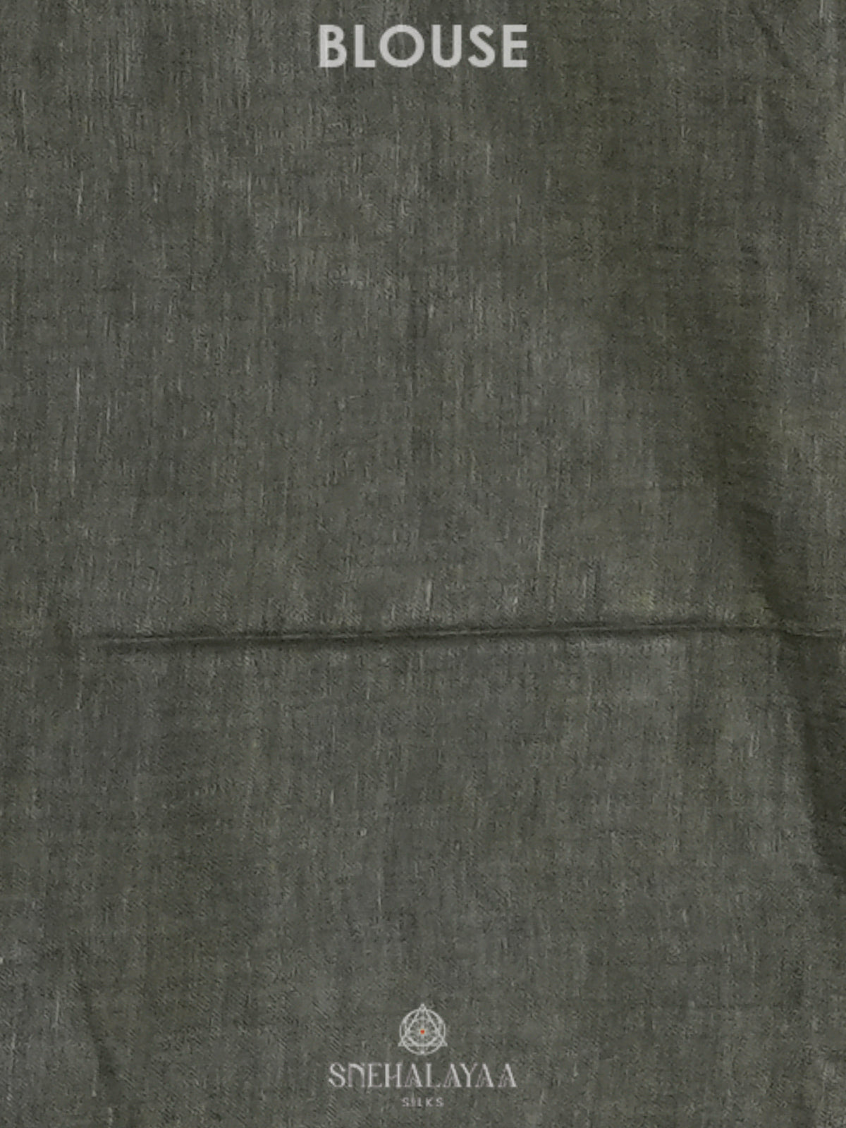 Navy Blue Linen Saree