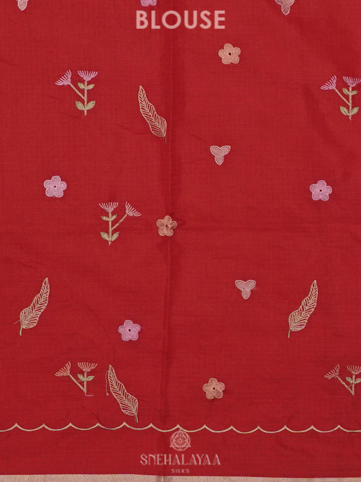 Red Kota Saree