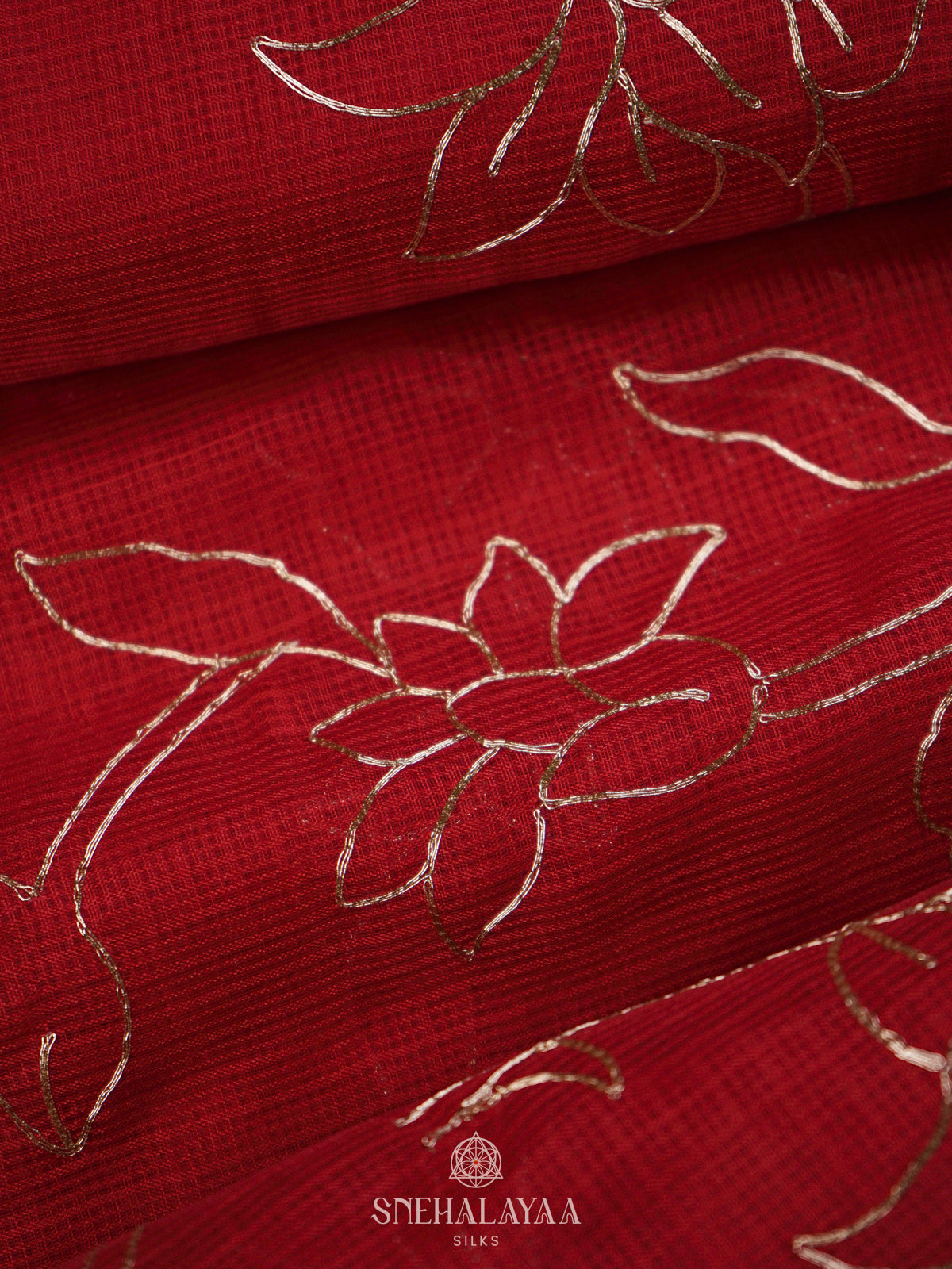 Red Kota Saree
