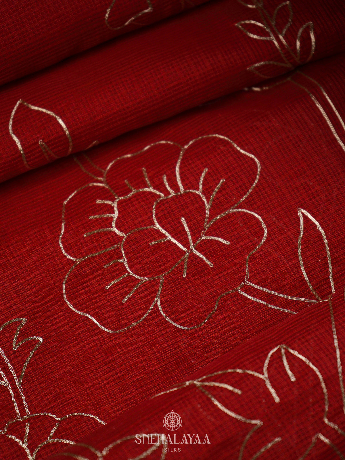 Red Kota Saree