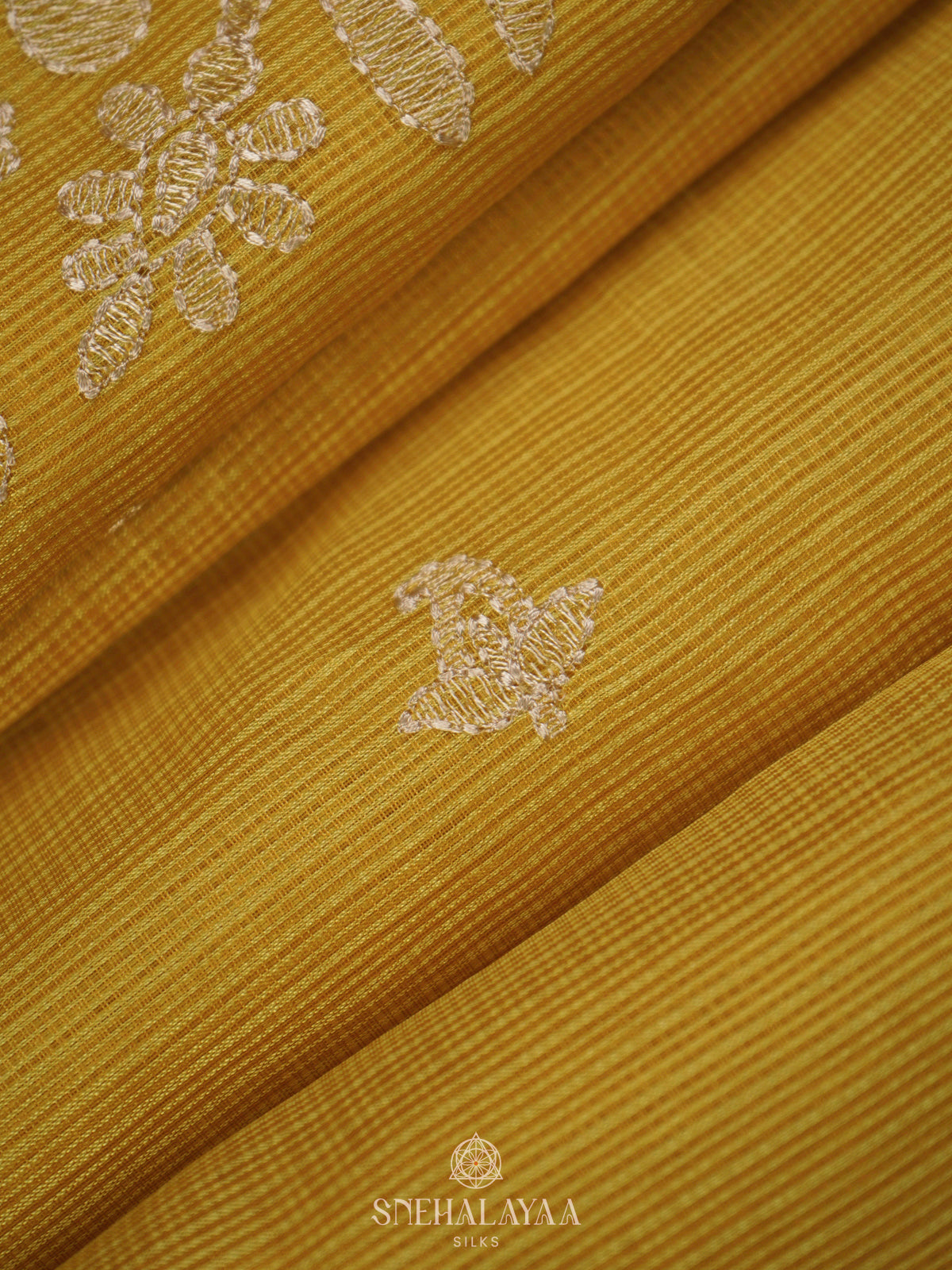Yellow Kota Saree
