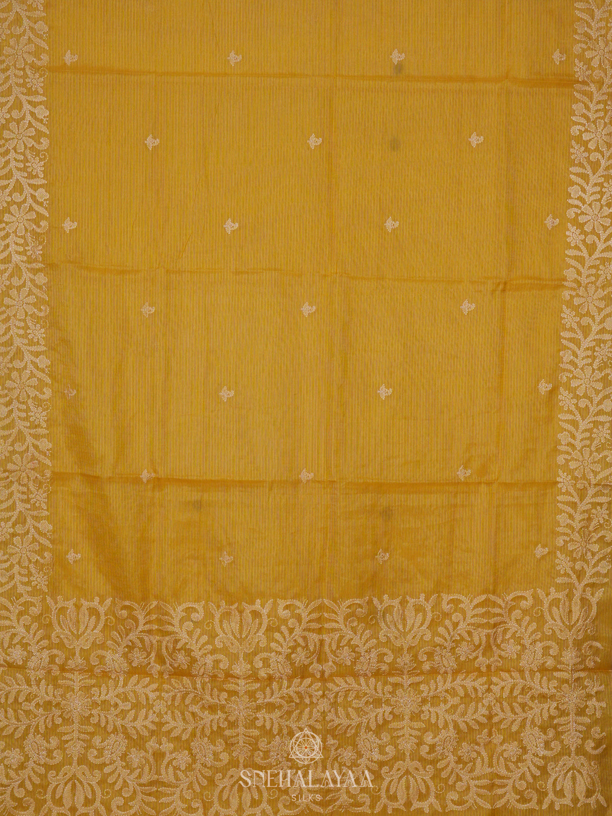Yellow Kota Saree