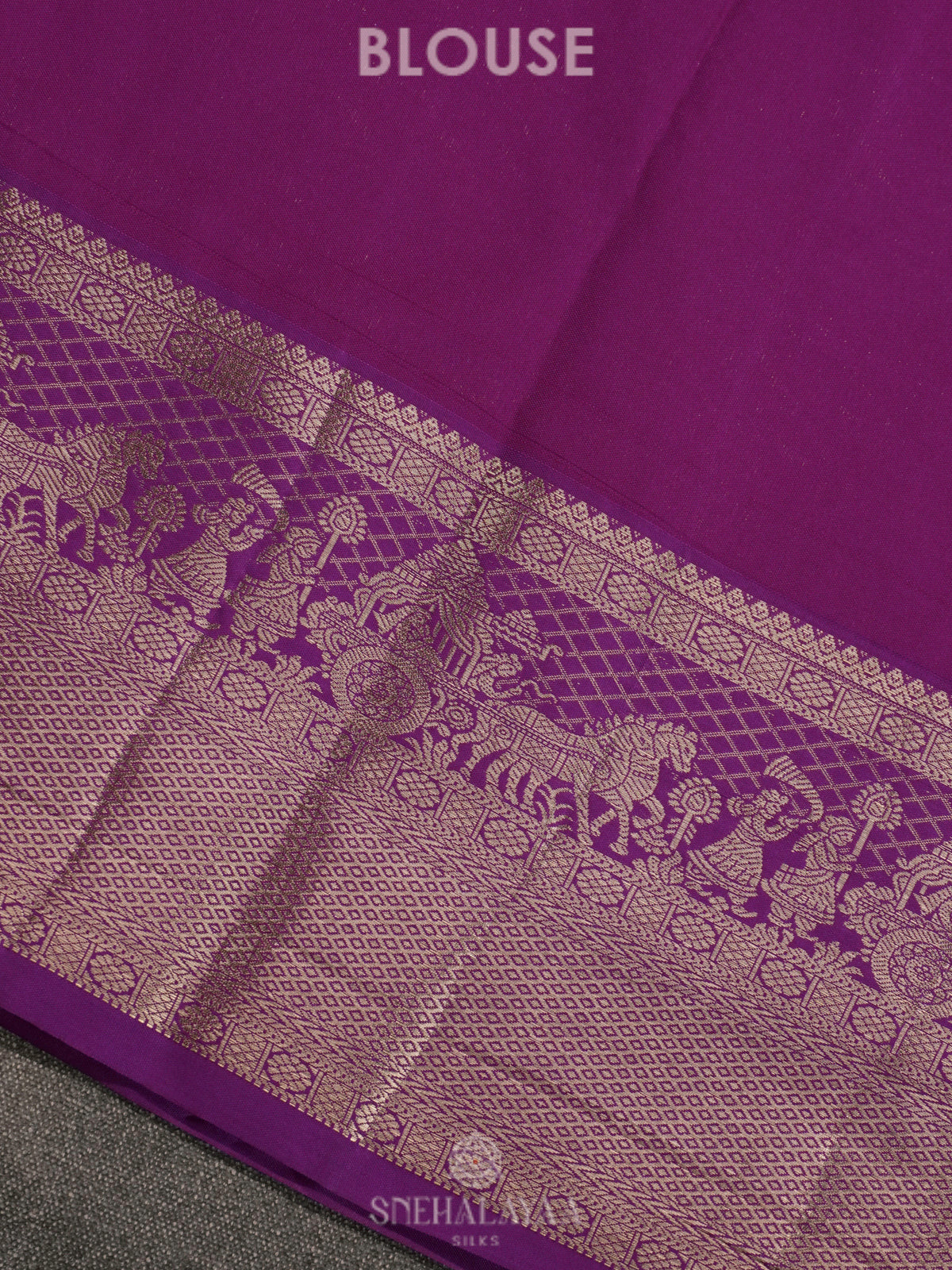 Forest Green Art Silk Saree