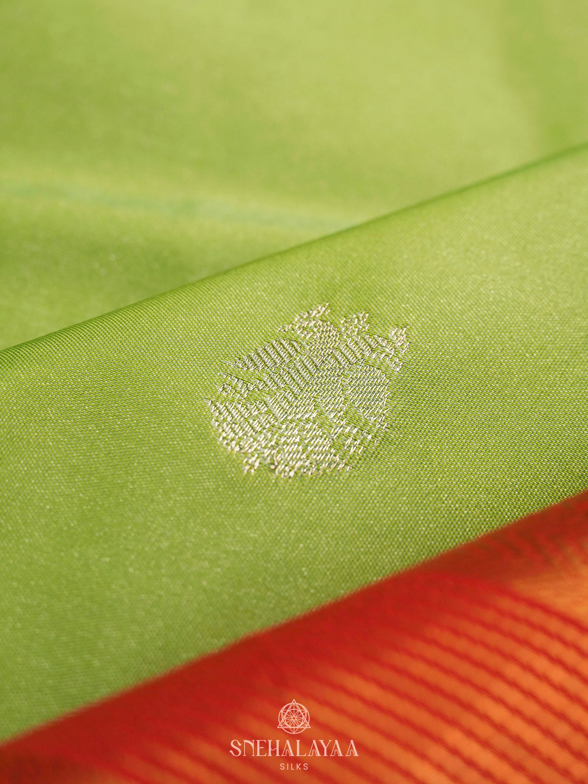 Pista Green  Art Silk Saree