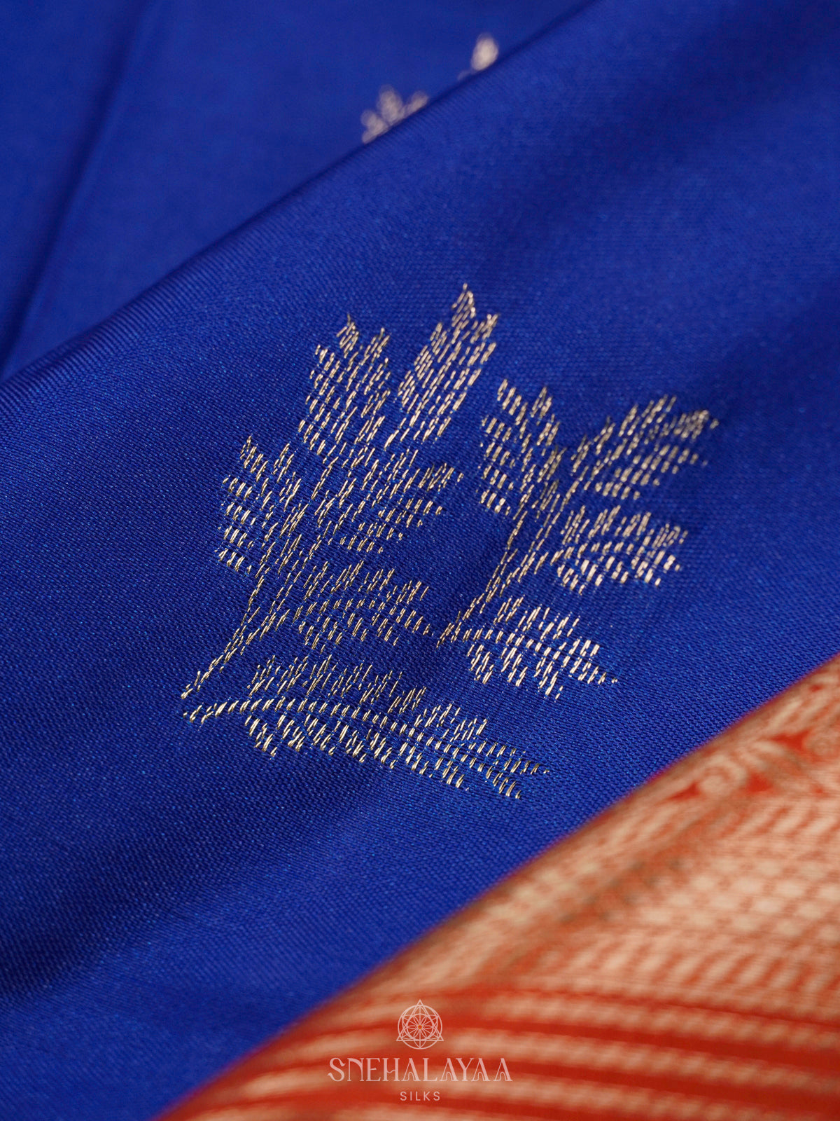 Royal Blue Art Silk Saree