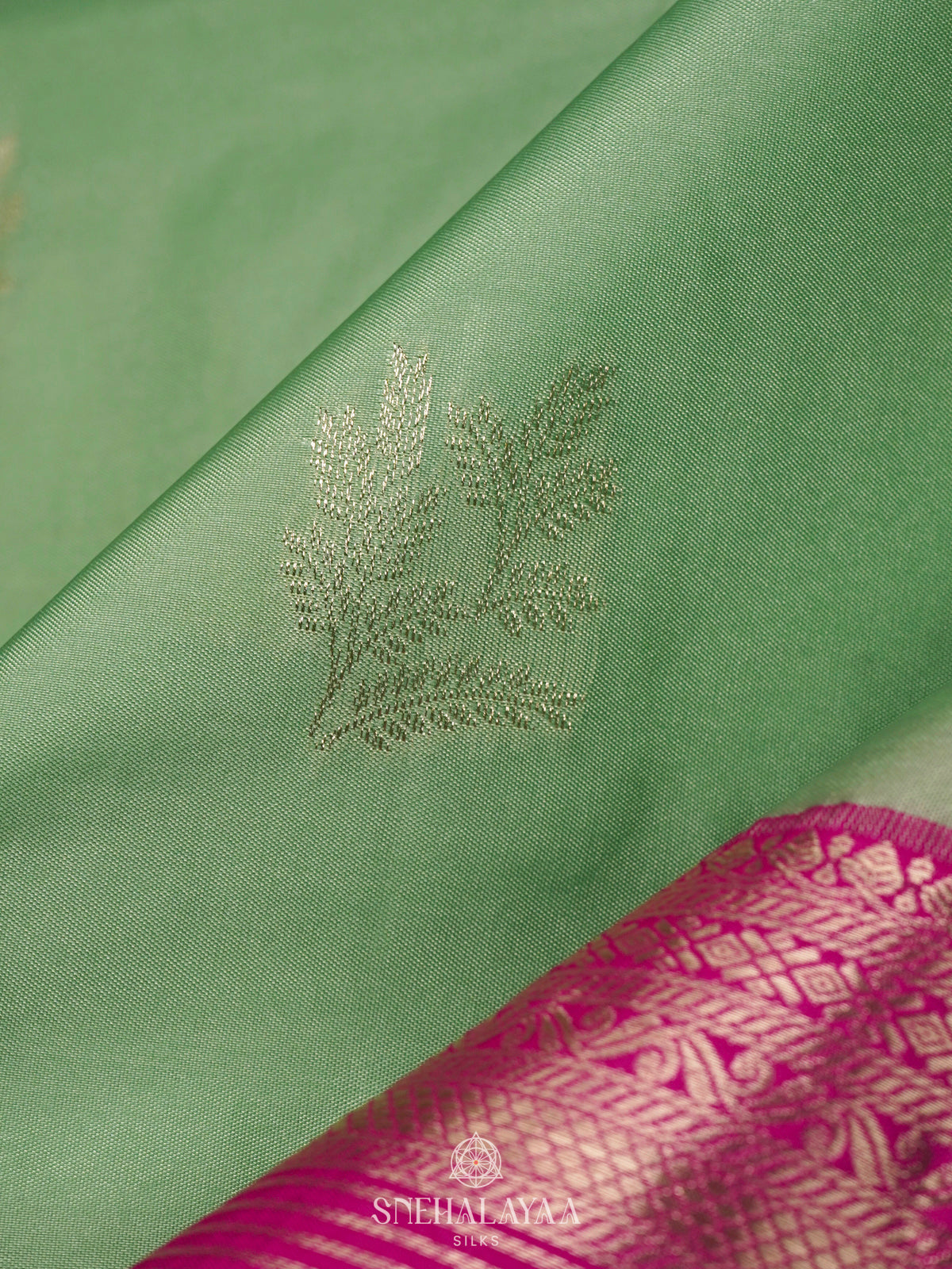 Green Art Silk Saree