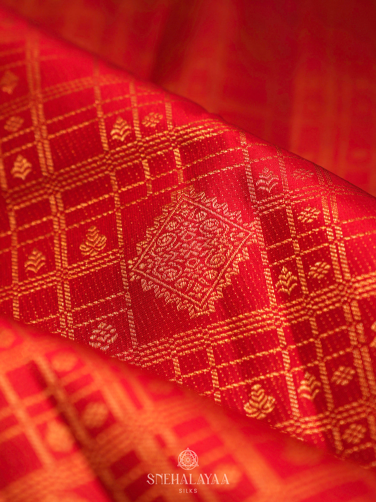Red Kanjivaram Silk Saree