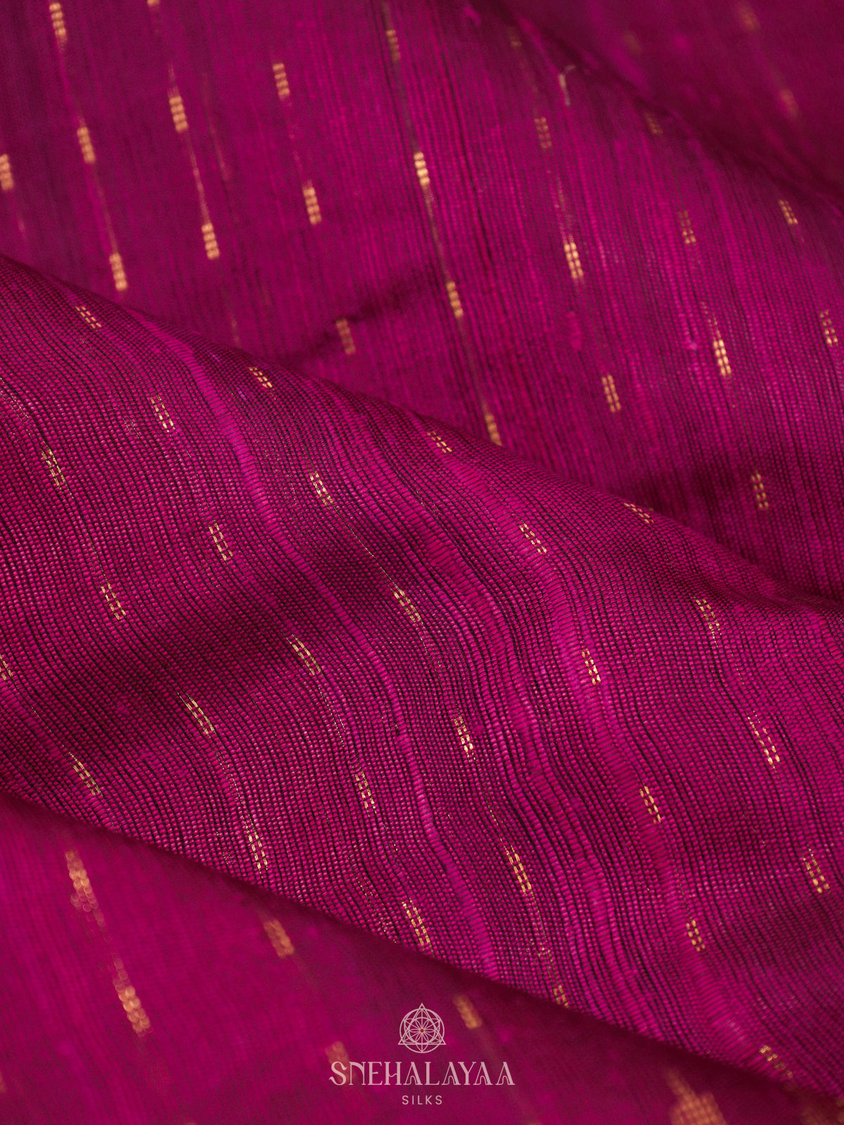Pink Dupion Silk Saree