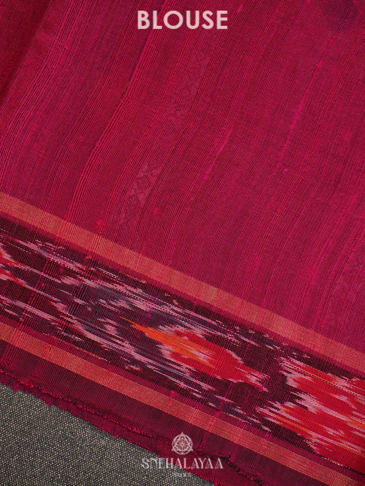 Forest Green Dupion Silk Saree