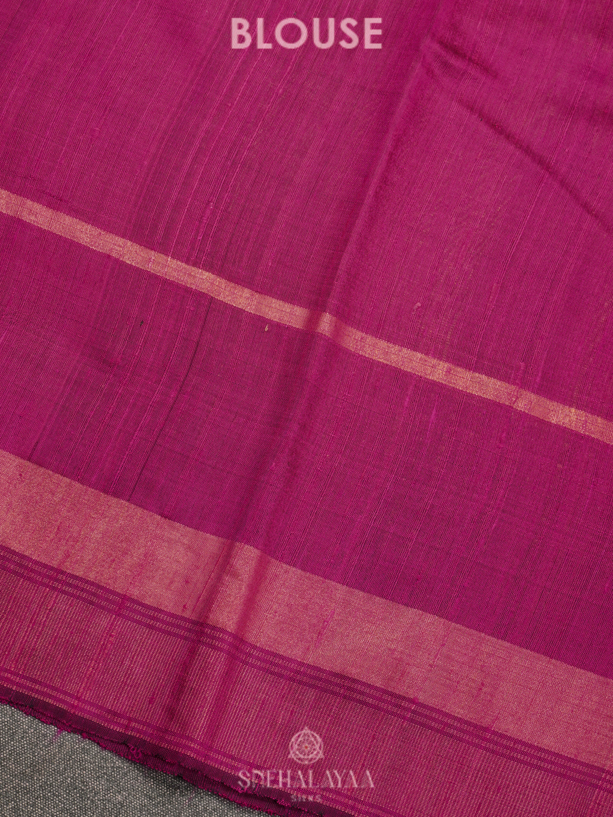 Forest Green Dupion Silk Saree