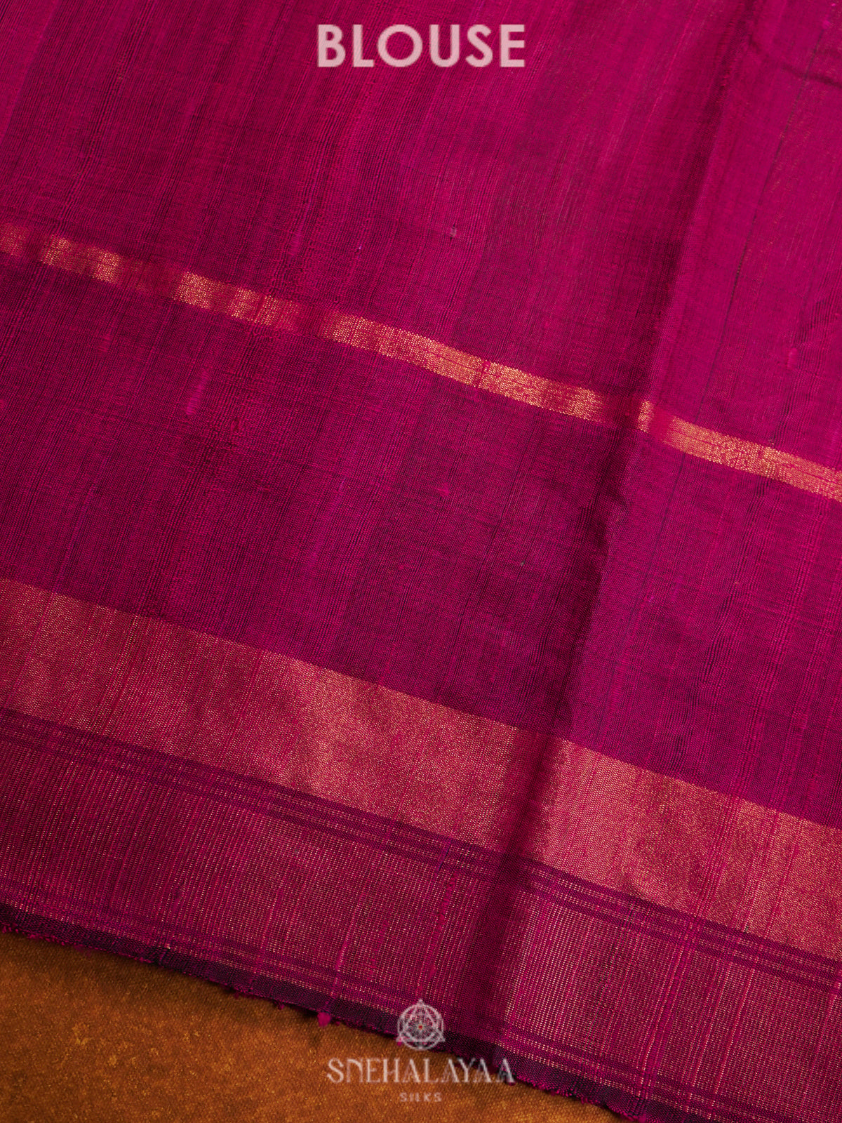 Purple Dupion Silk Saree