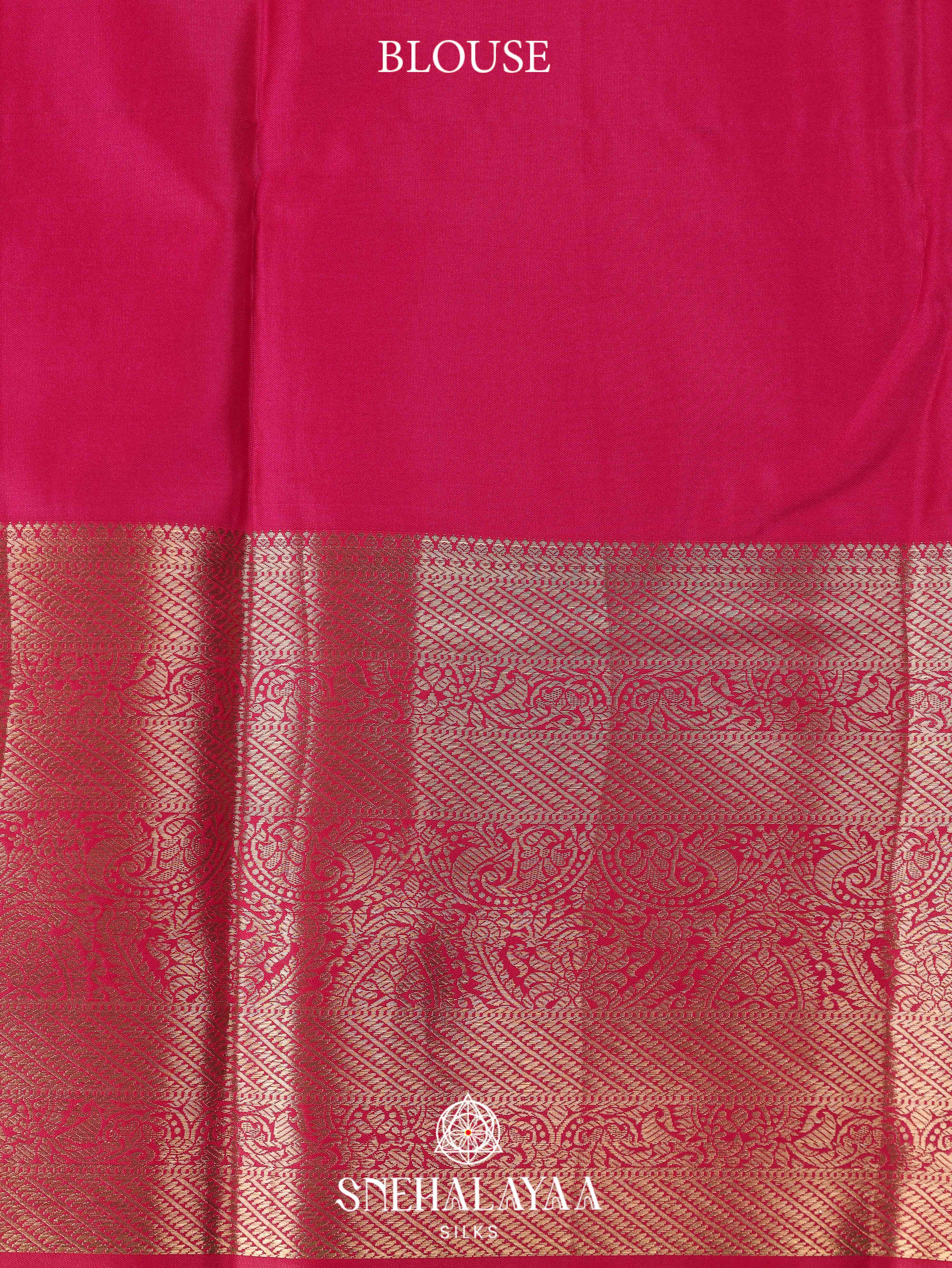 Forest Green Art Silk Saree
