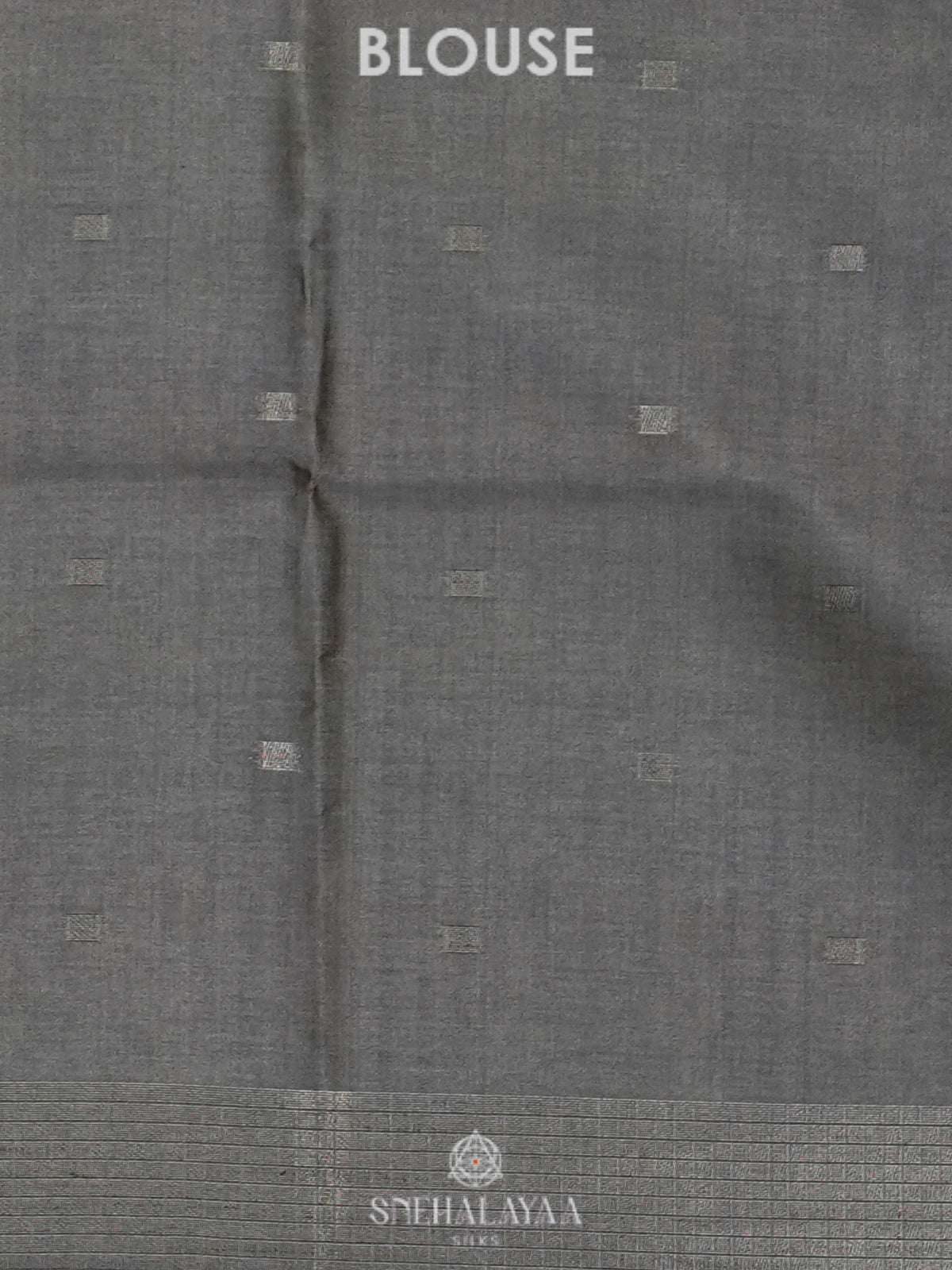Grey Jute Saree