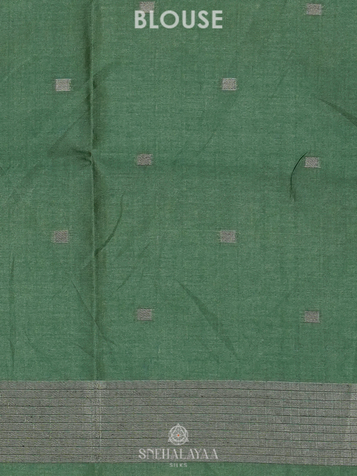 Green Jute Saree