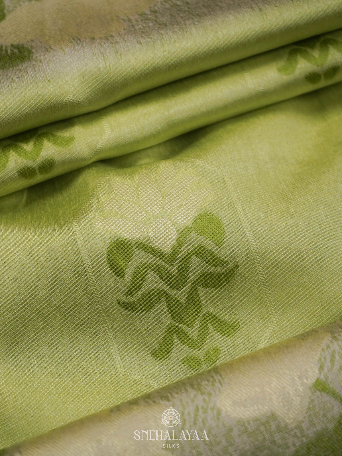 Green Jute Saree
