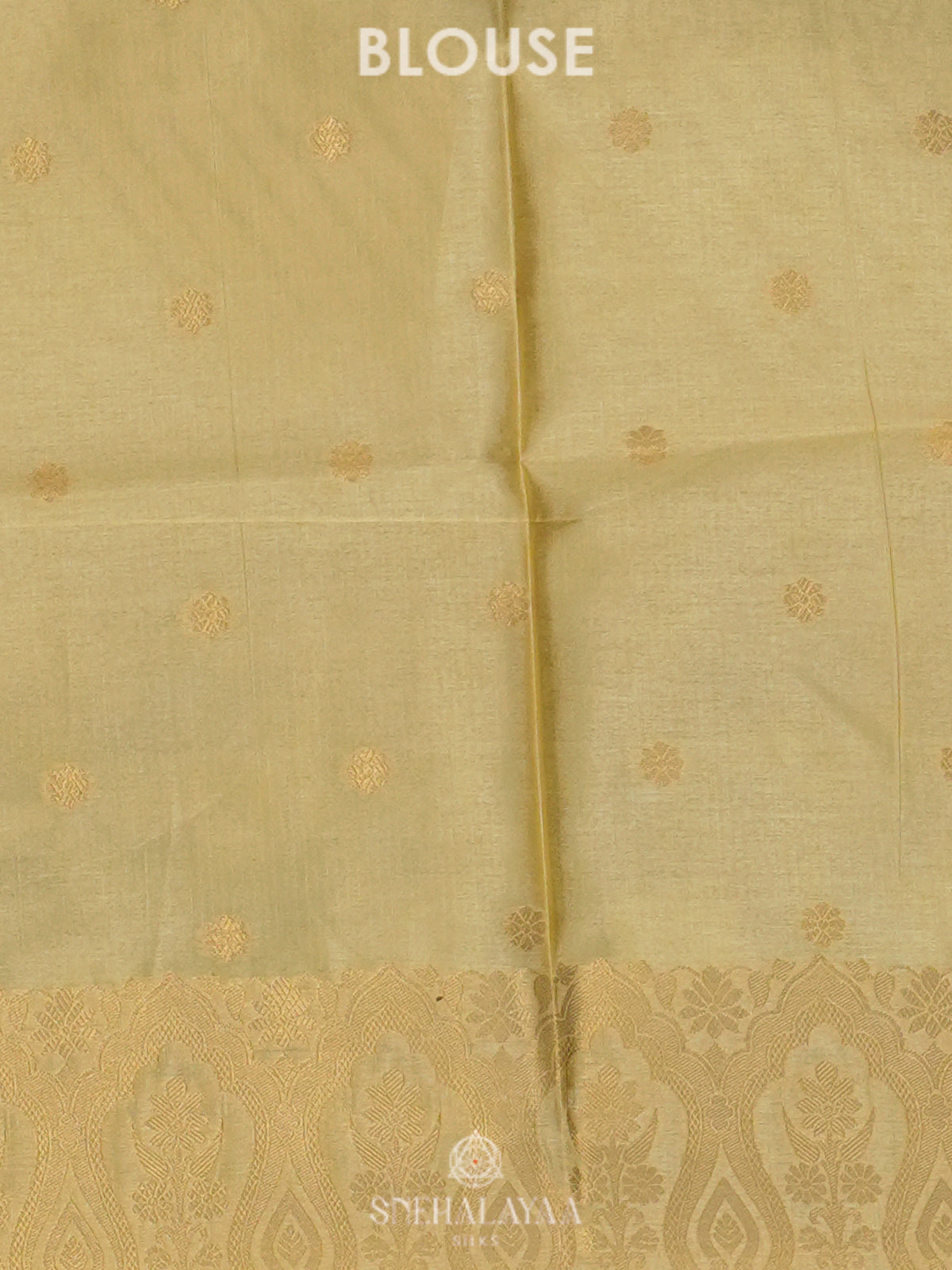 Yellow Jute Saree