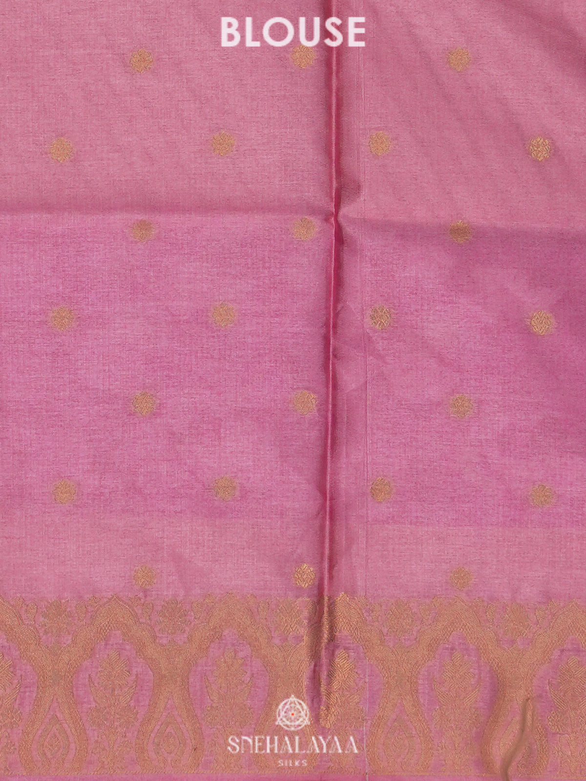 Pink Jute Saree
