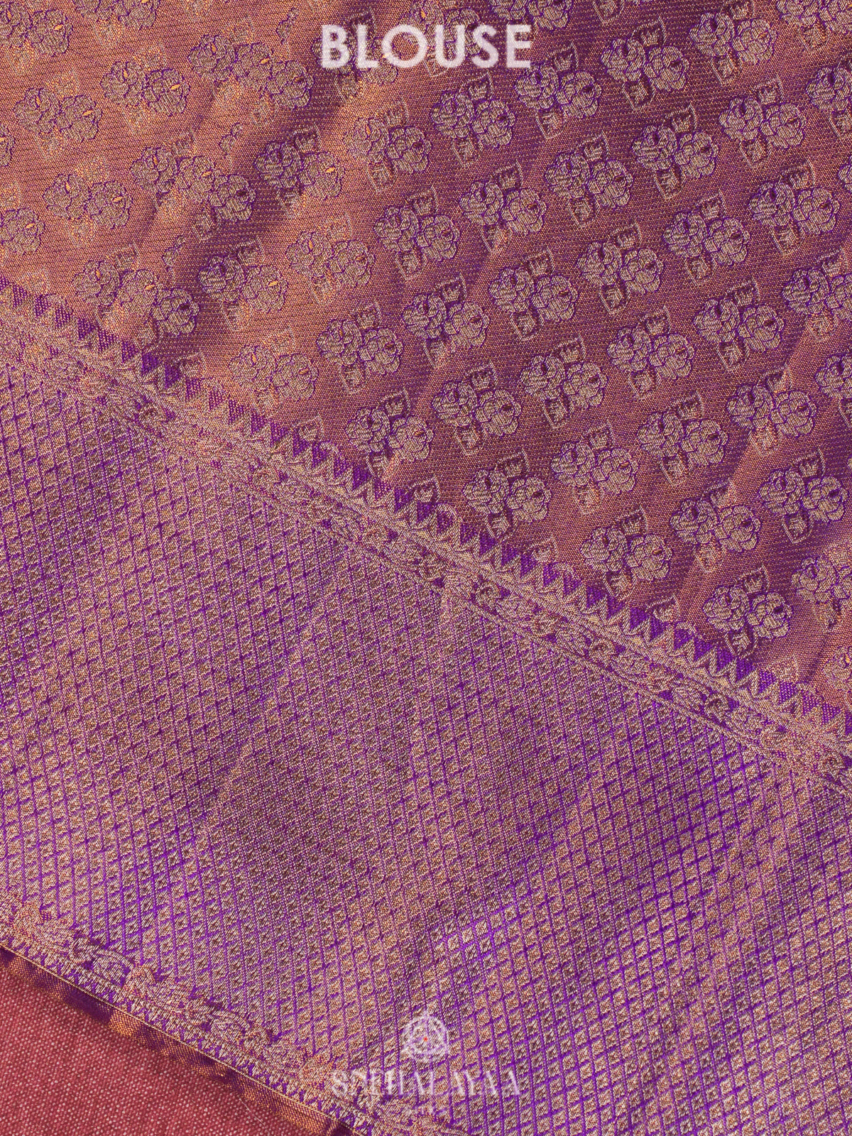Rose Pink Kanjivaram Silk Saree