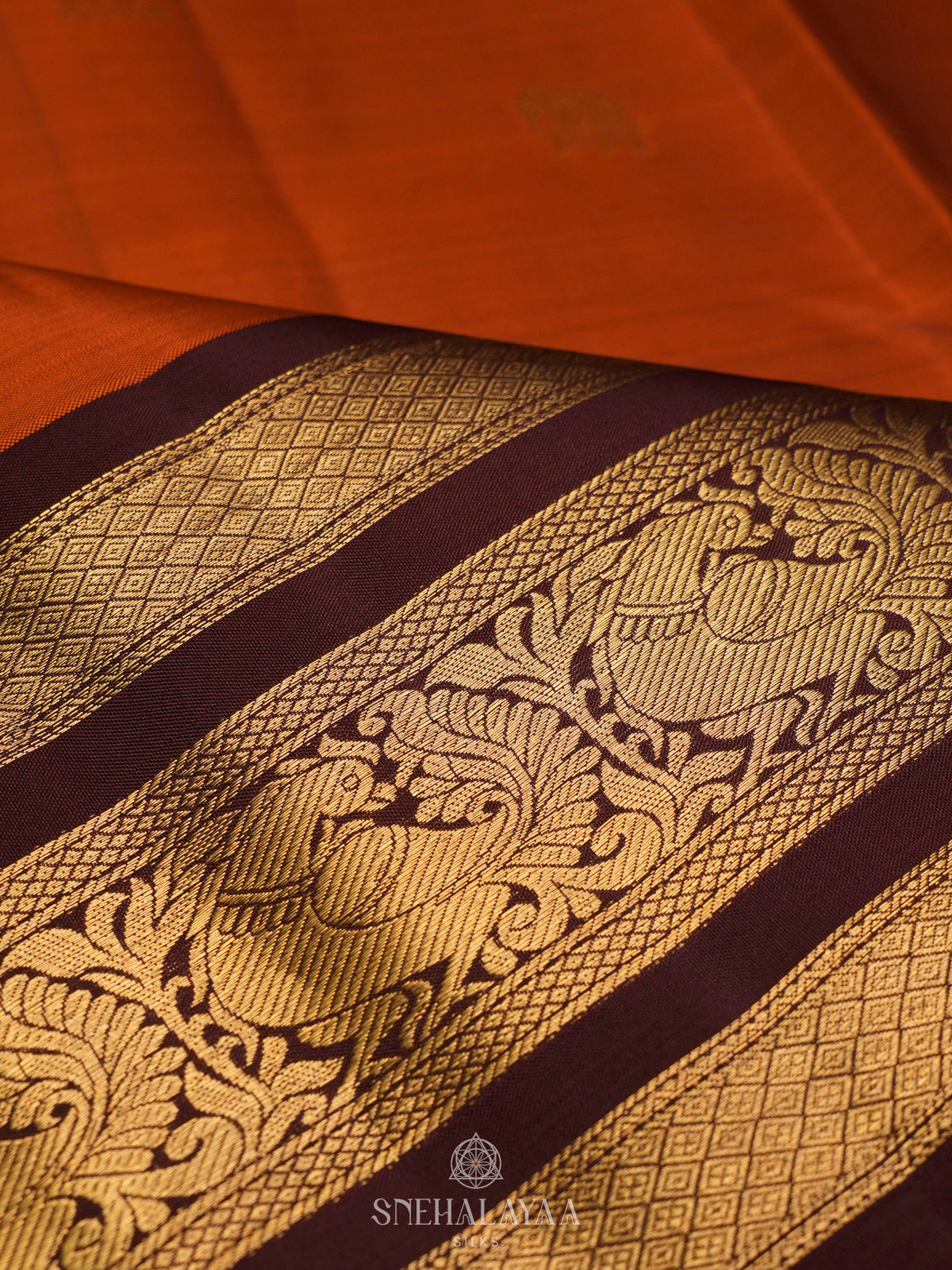 Forest Green Kanjivaram Silk Saree