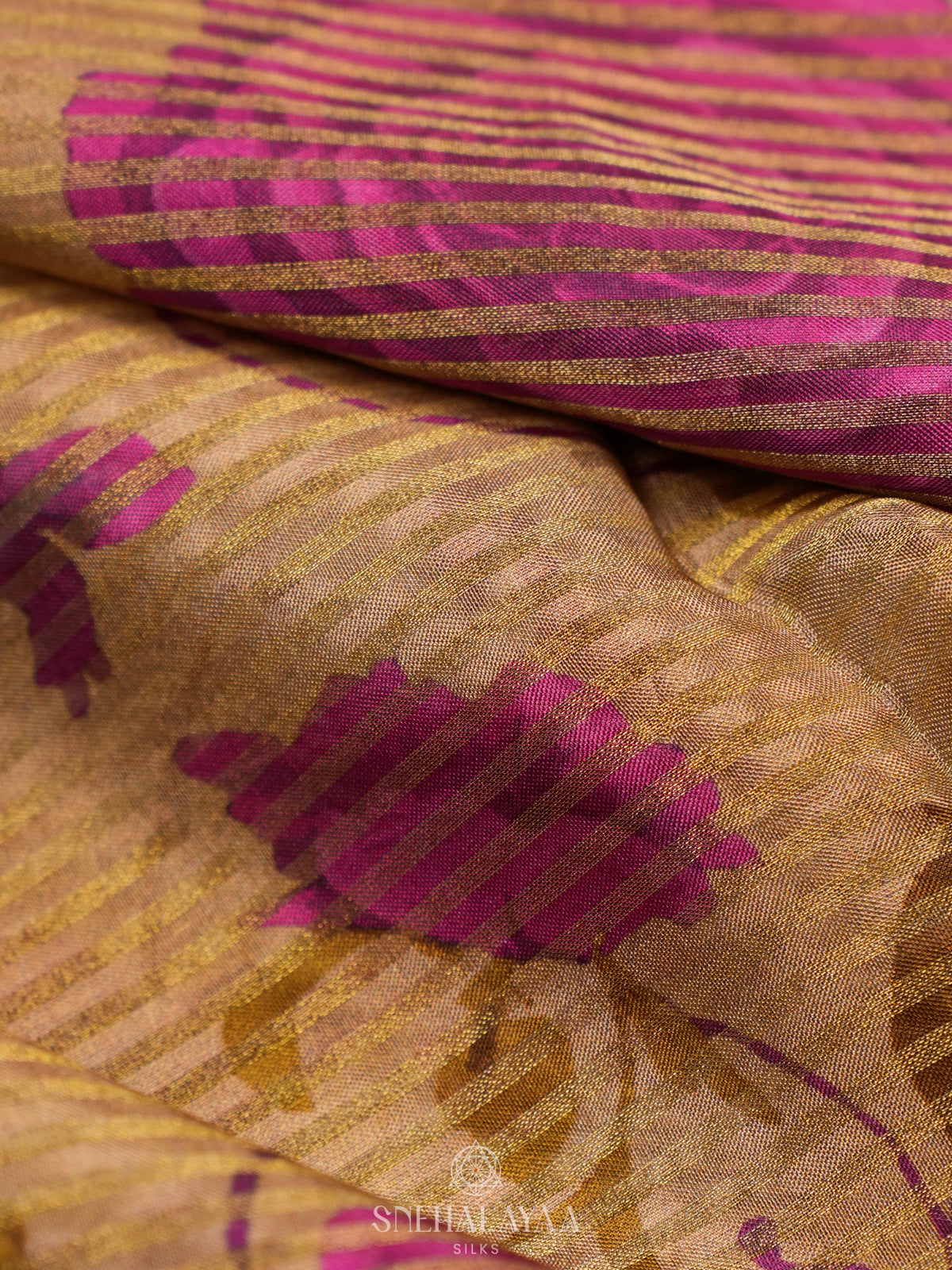 Mustard Designer Saree