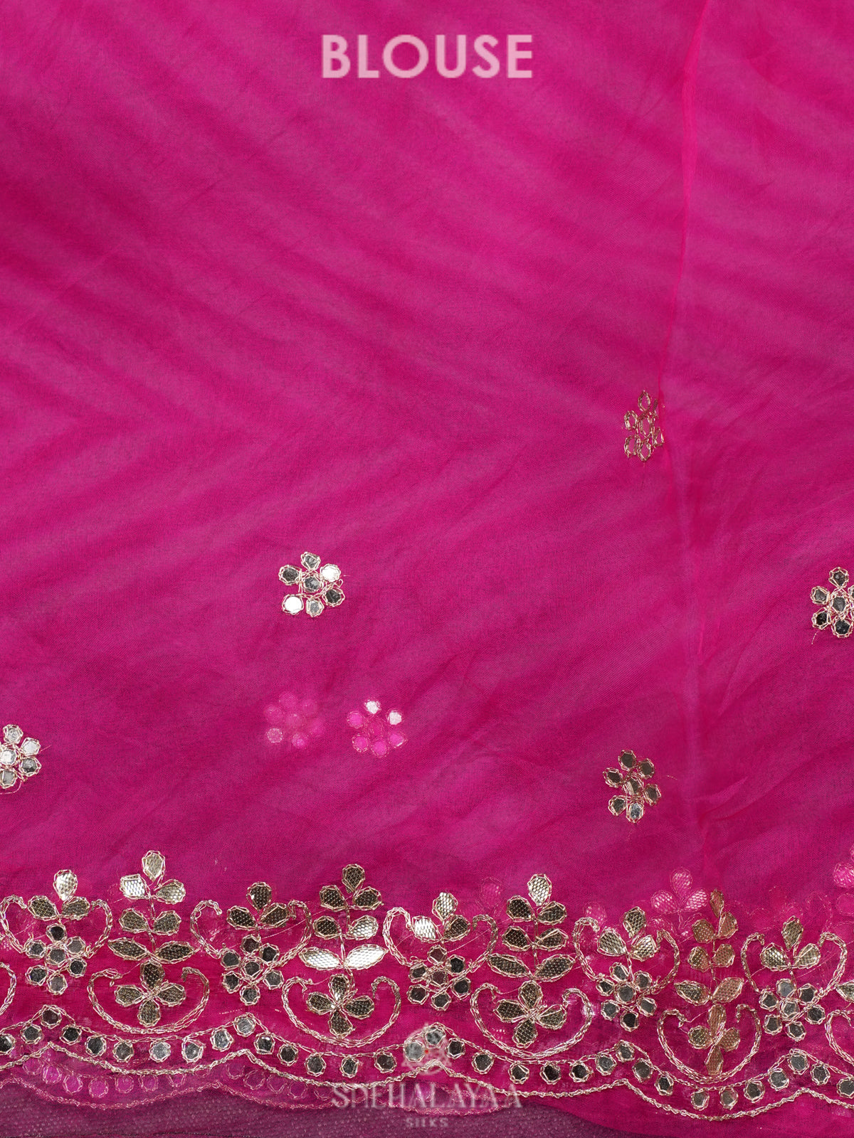 Pink Designer Saree