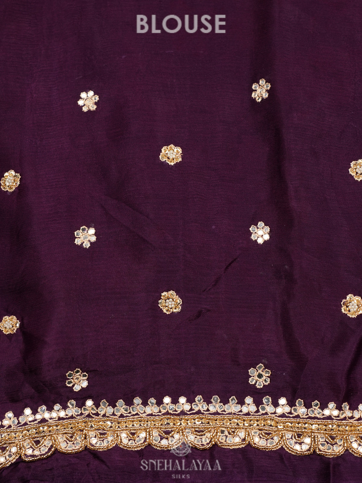 Brown Designer Saree