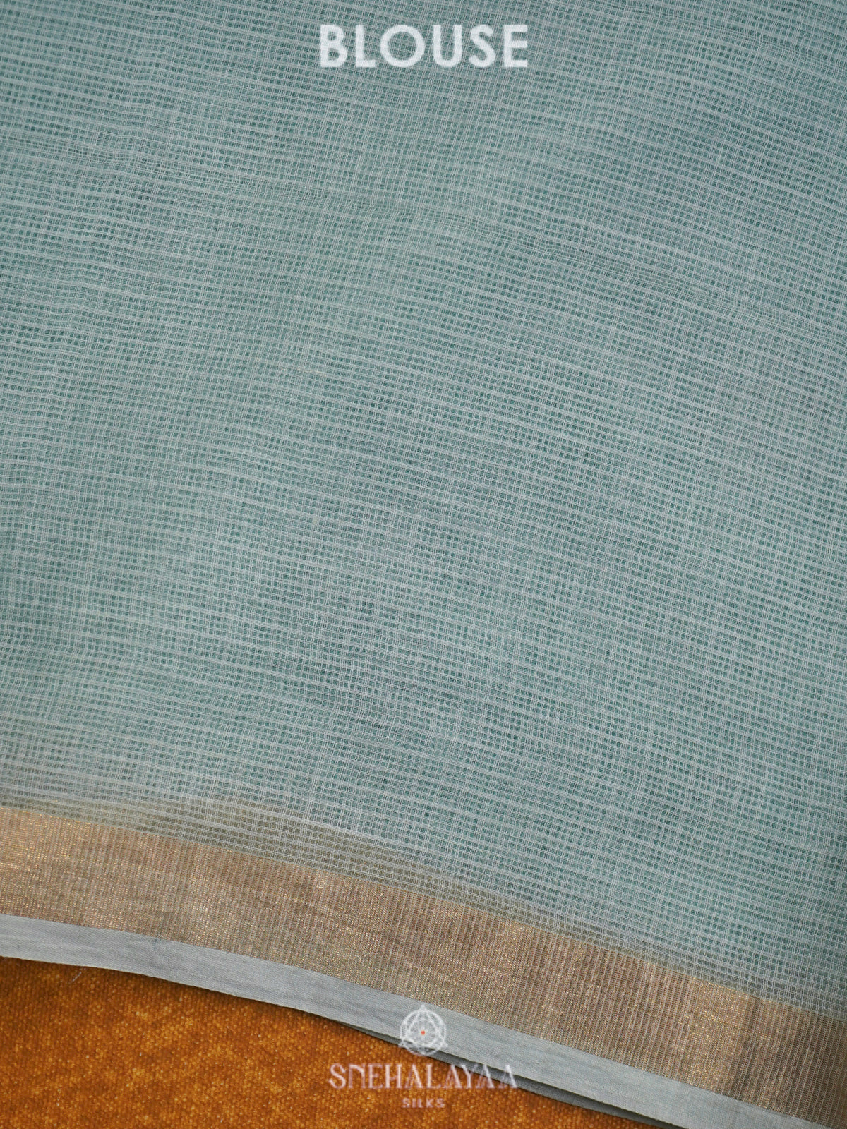 Pale Blue Kota Saree