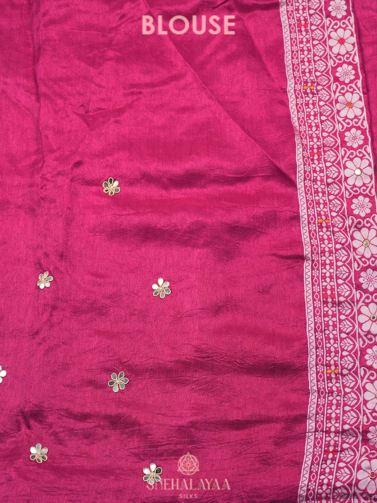 Pink Designer Saree