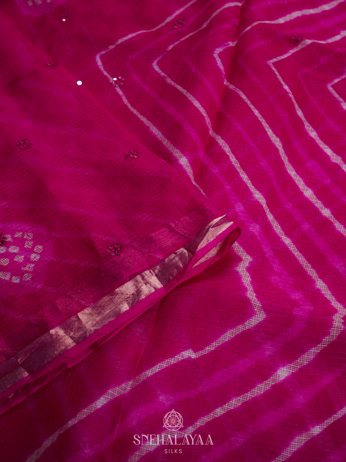 Pink Kota Saree