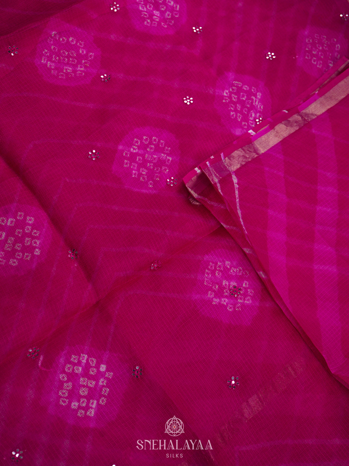 Pink Kota Saree