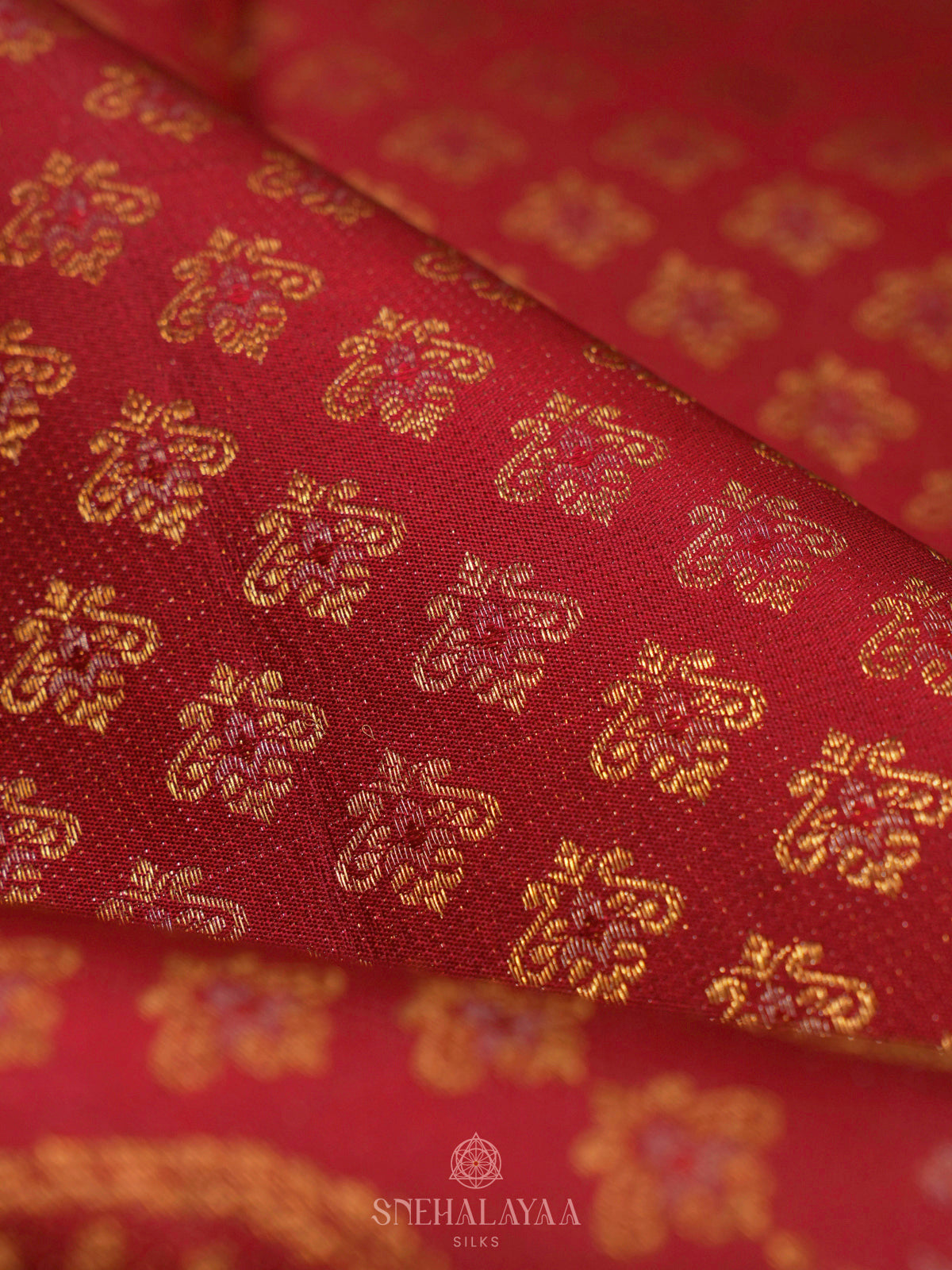 Maroon Kanjivaram Silk Saree