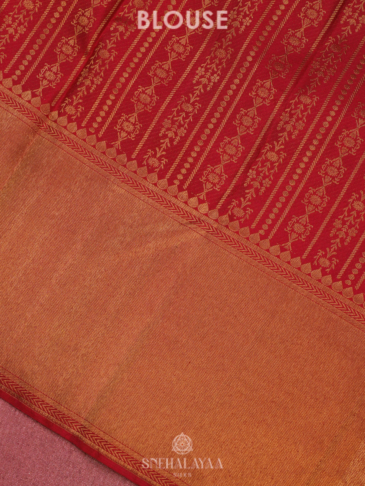 Maroon Kanjivaram Silk Saree