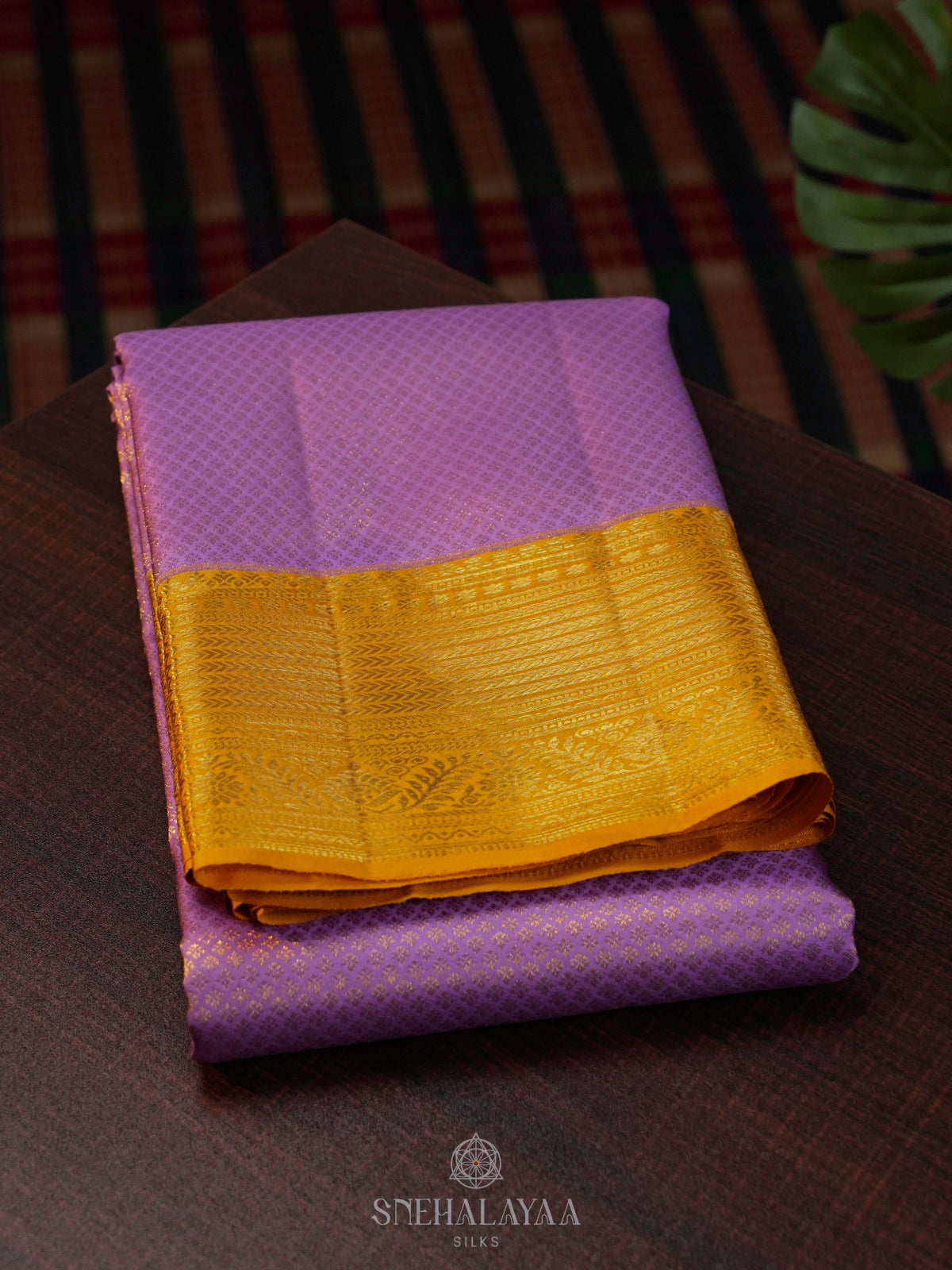 Brown Kanjivaram Silk Saree