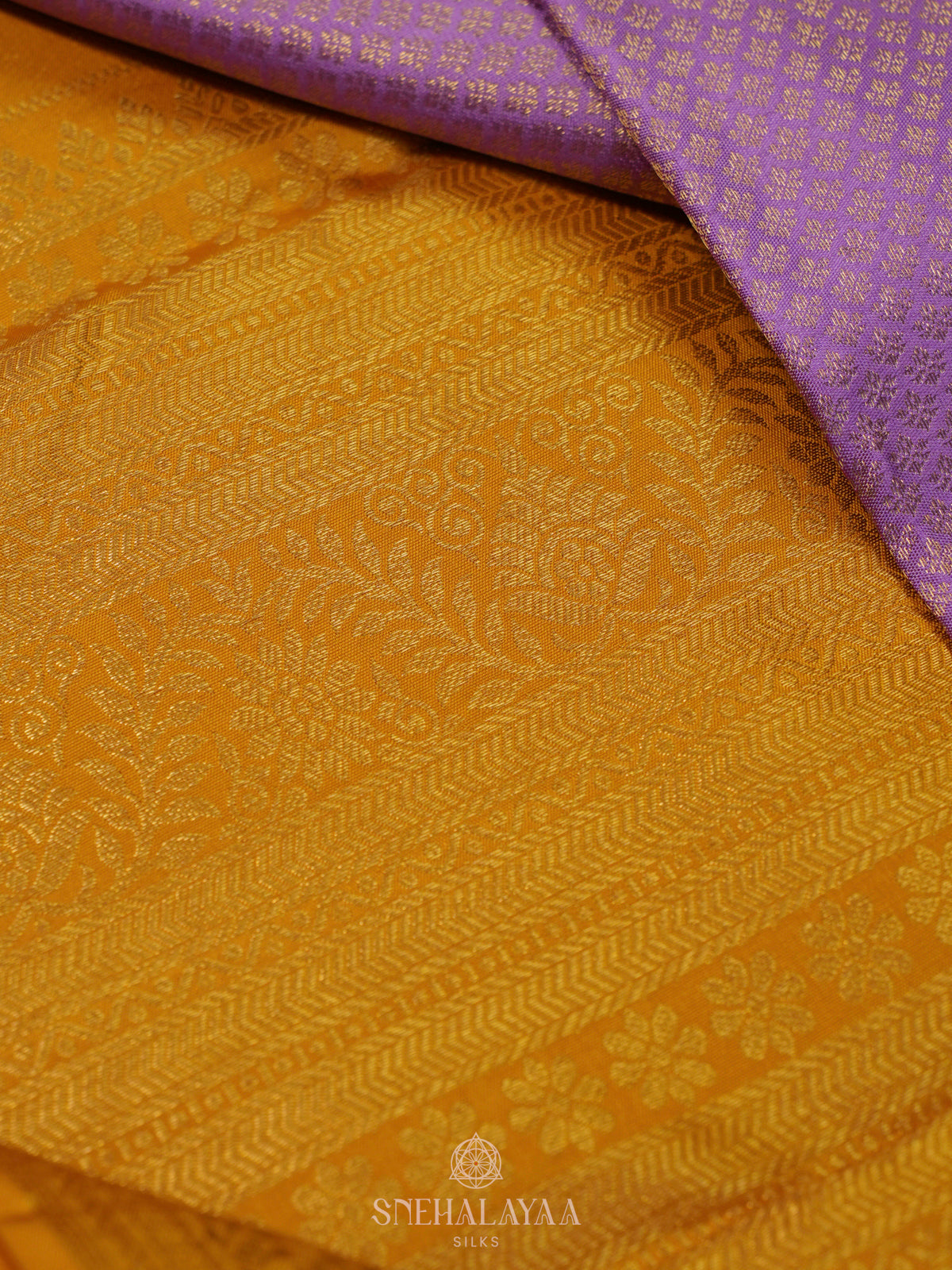 Brown Kanjivaram Silk Saree