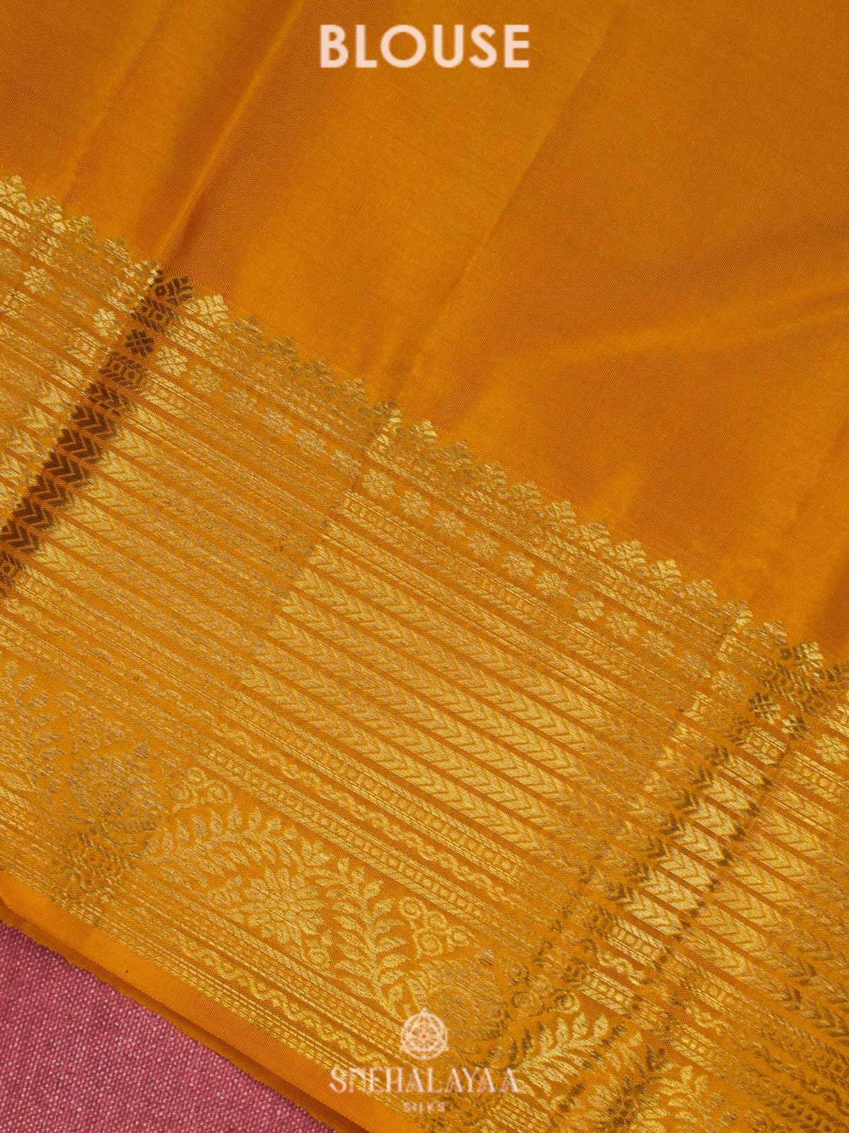 Brown Kanjivaram Silk Saree