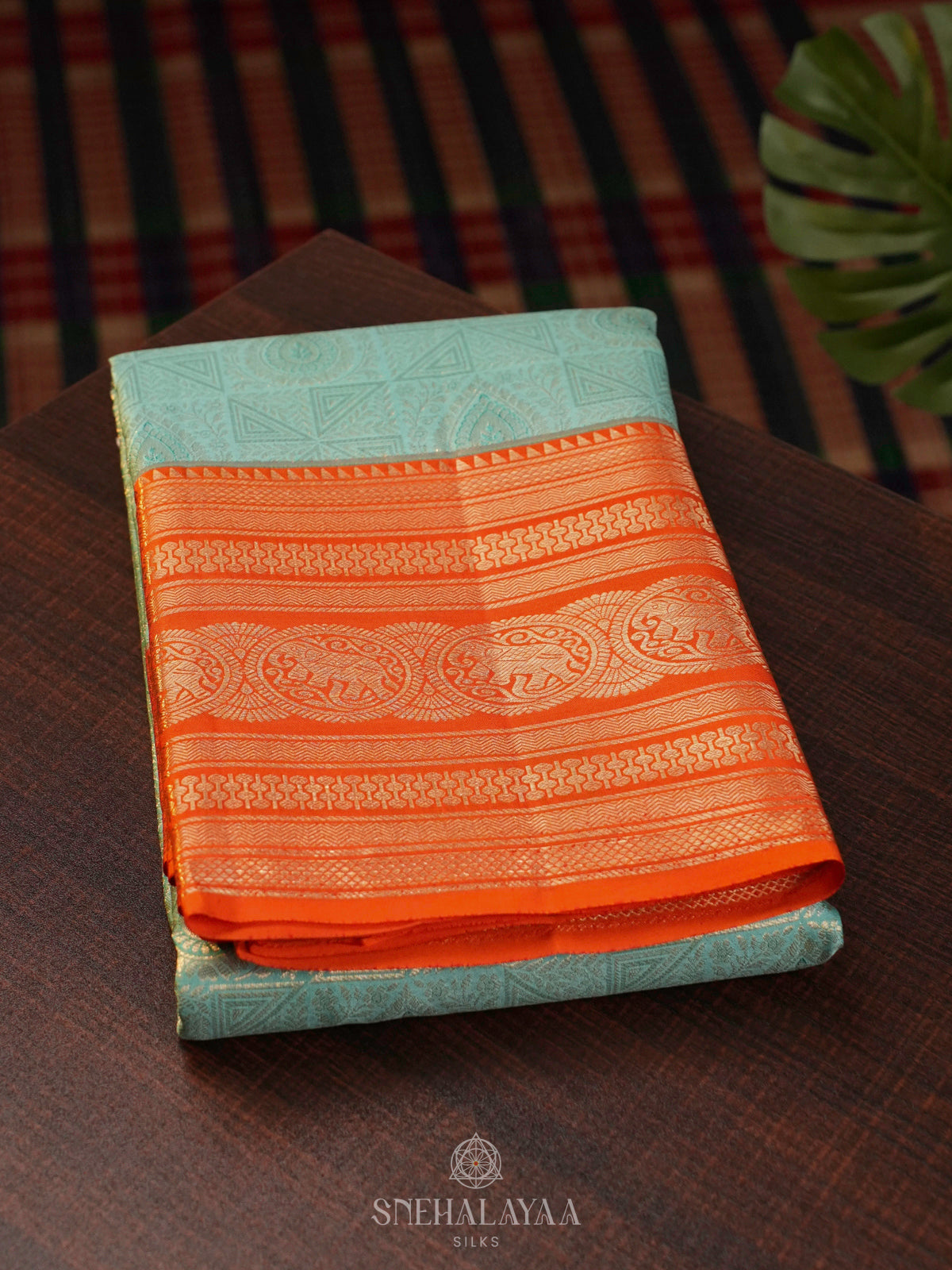 Emerald Green Kanjivaram Silk Saree
