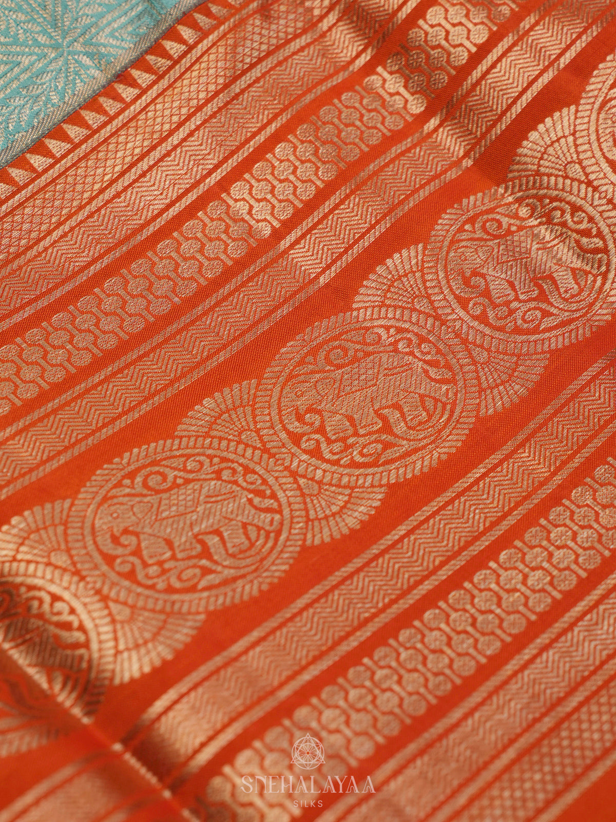 Emerald Green Kanjivaram Silk Saree