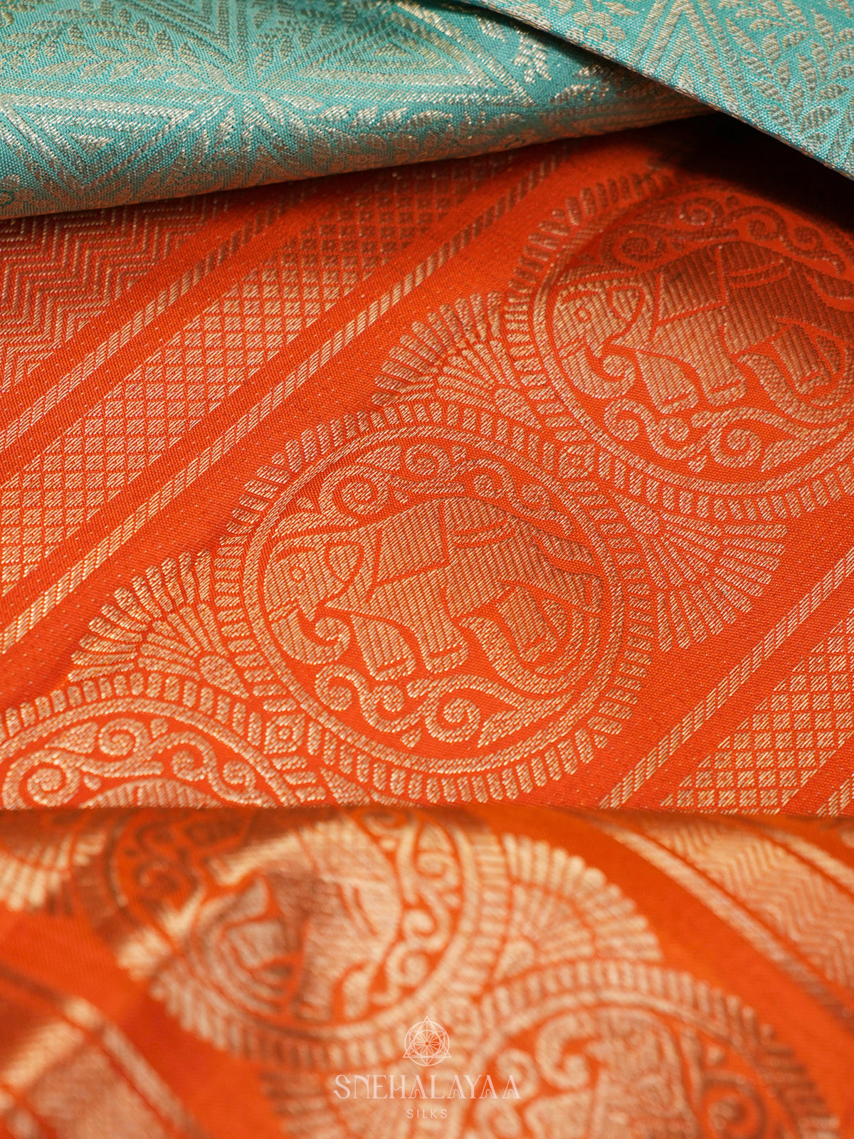 Emerald Green Kanjivaram Silk Saree