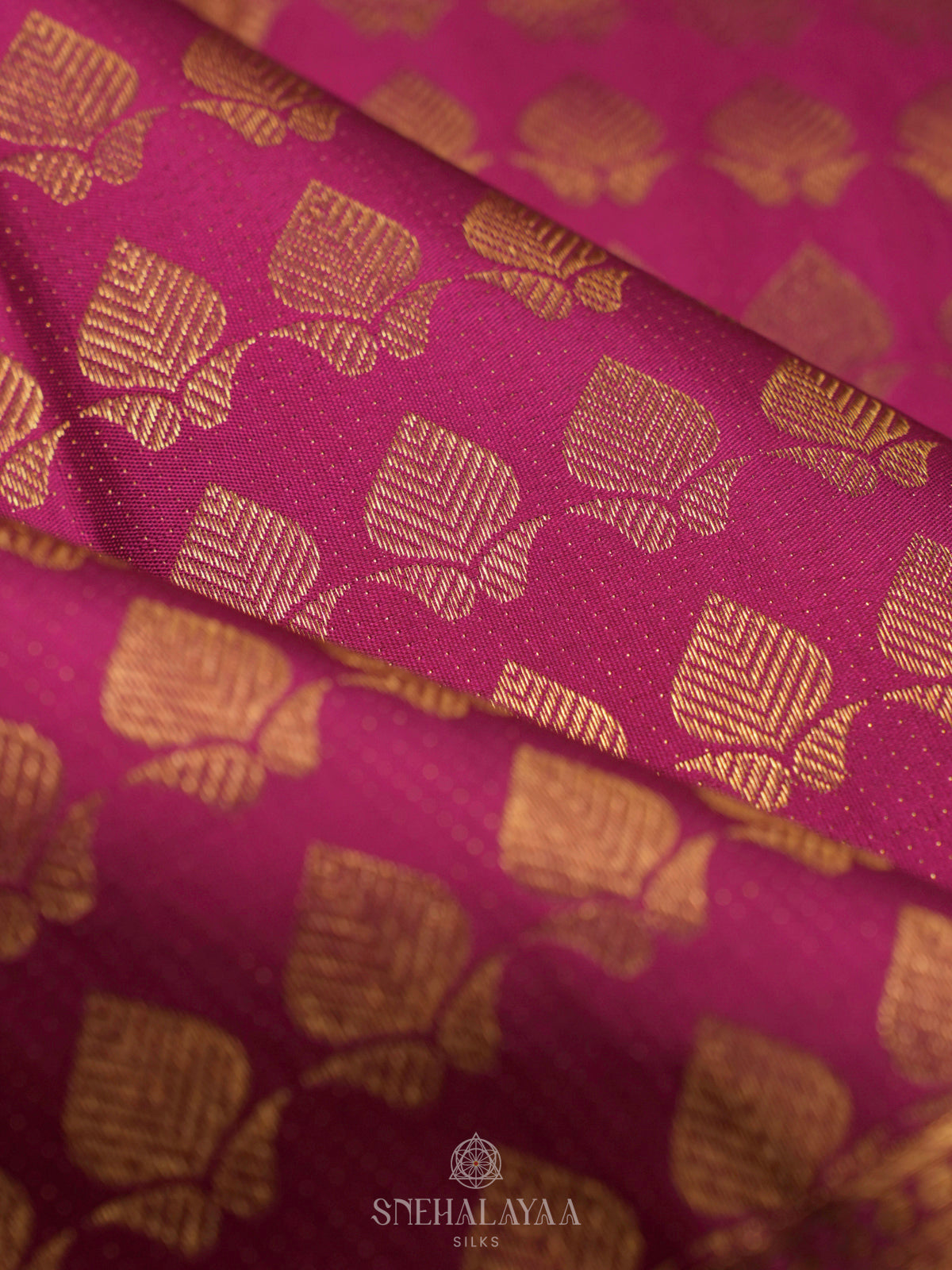 Orange Kanjivaram Silk Saree