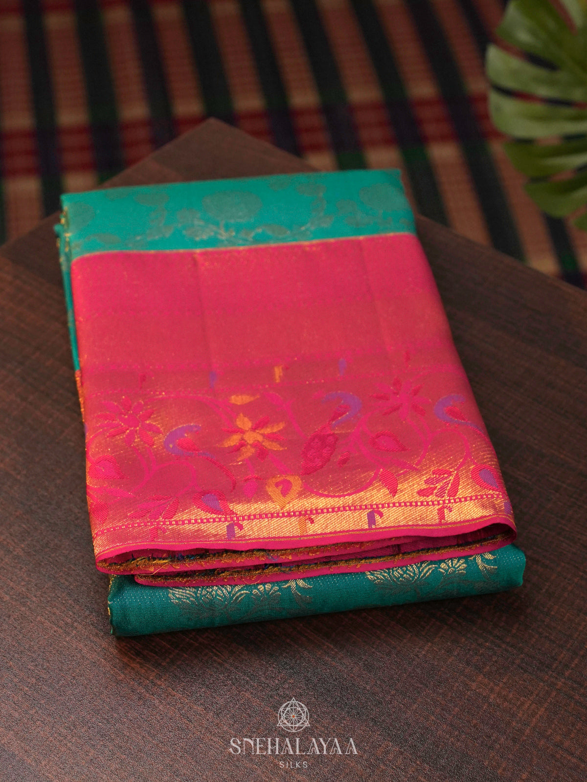Orange Kanjivaram Silk Saree