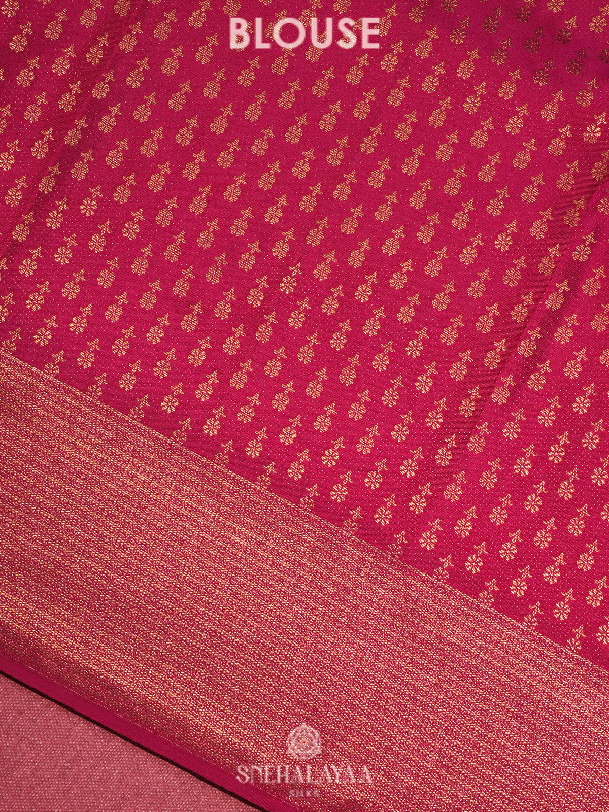 Orange Kanjivaram Silk Saree