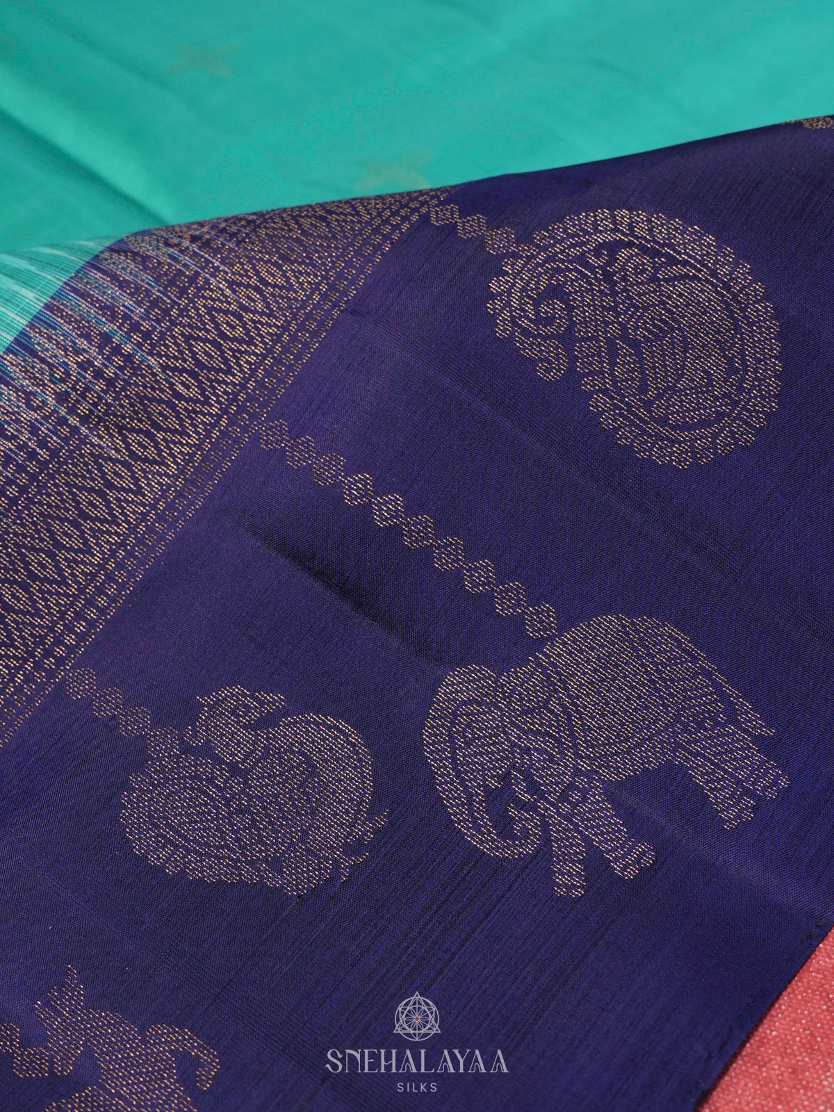 Mint Green Soft Silk Saree