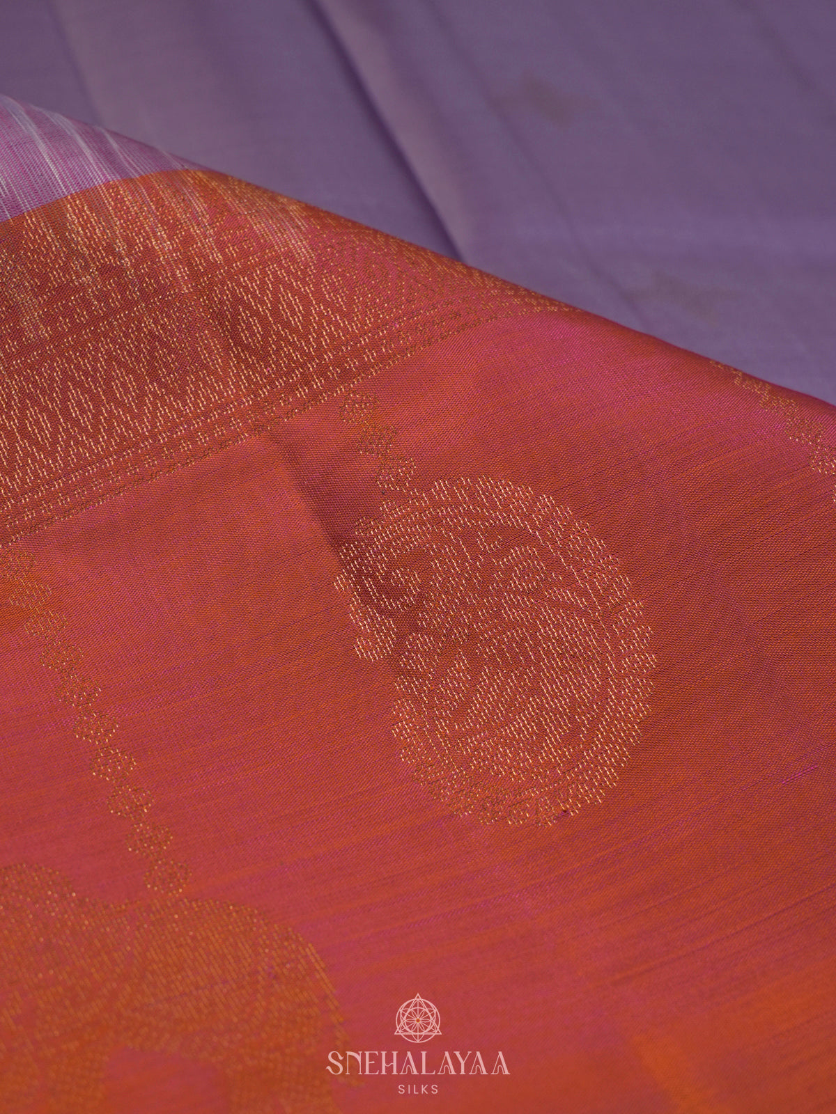Lilac Soft Silk Saree