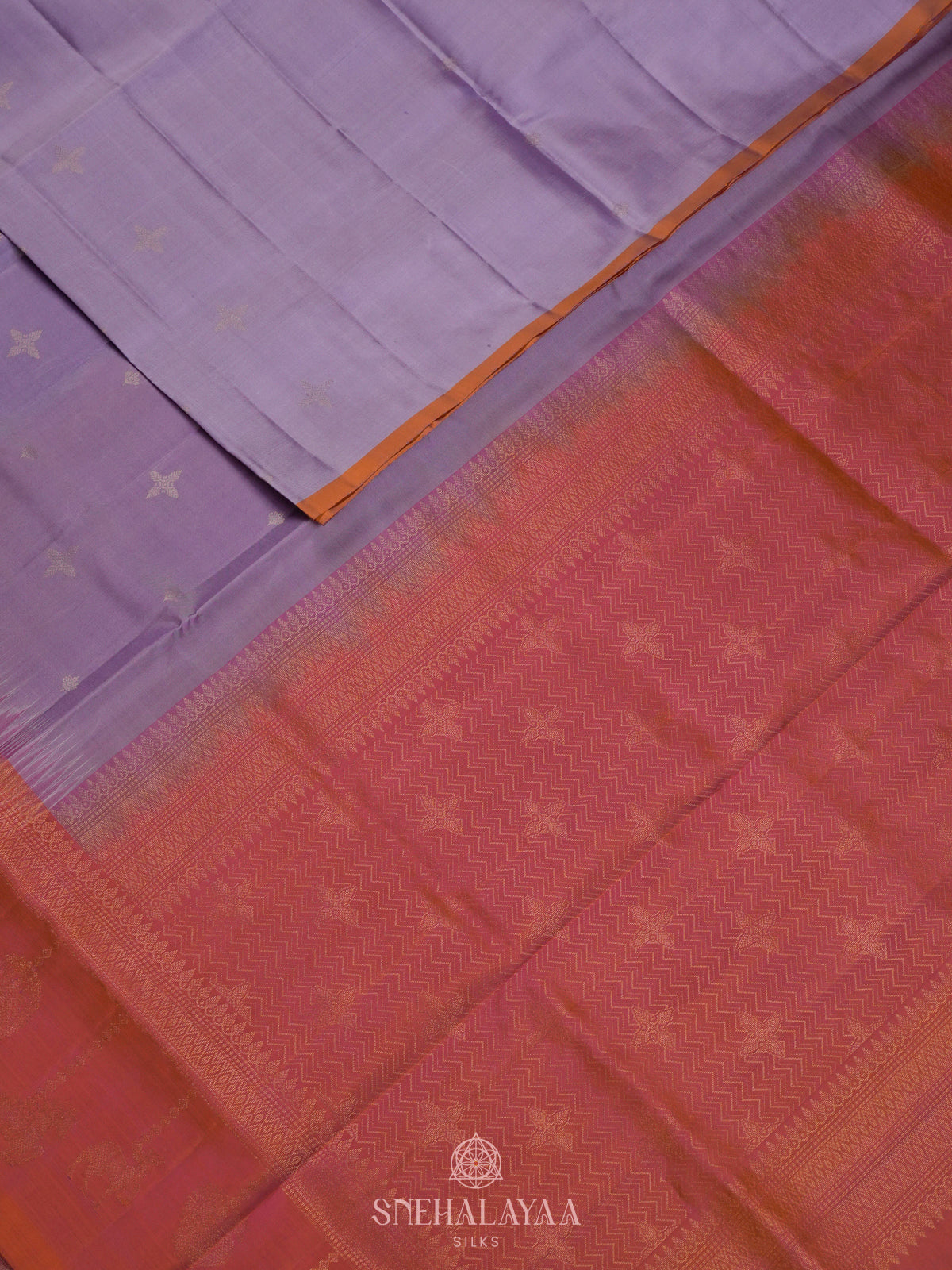 Lilac Soft Silk Saree