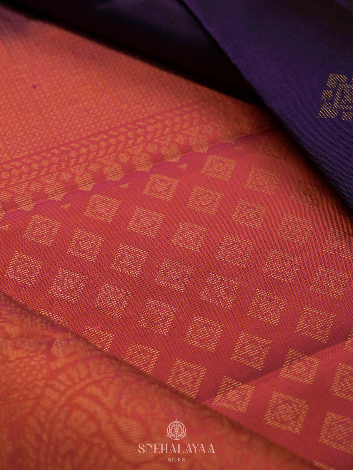 Purple Soft Silk Saree