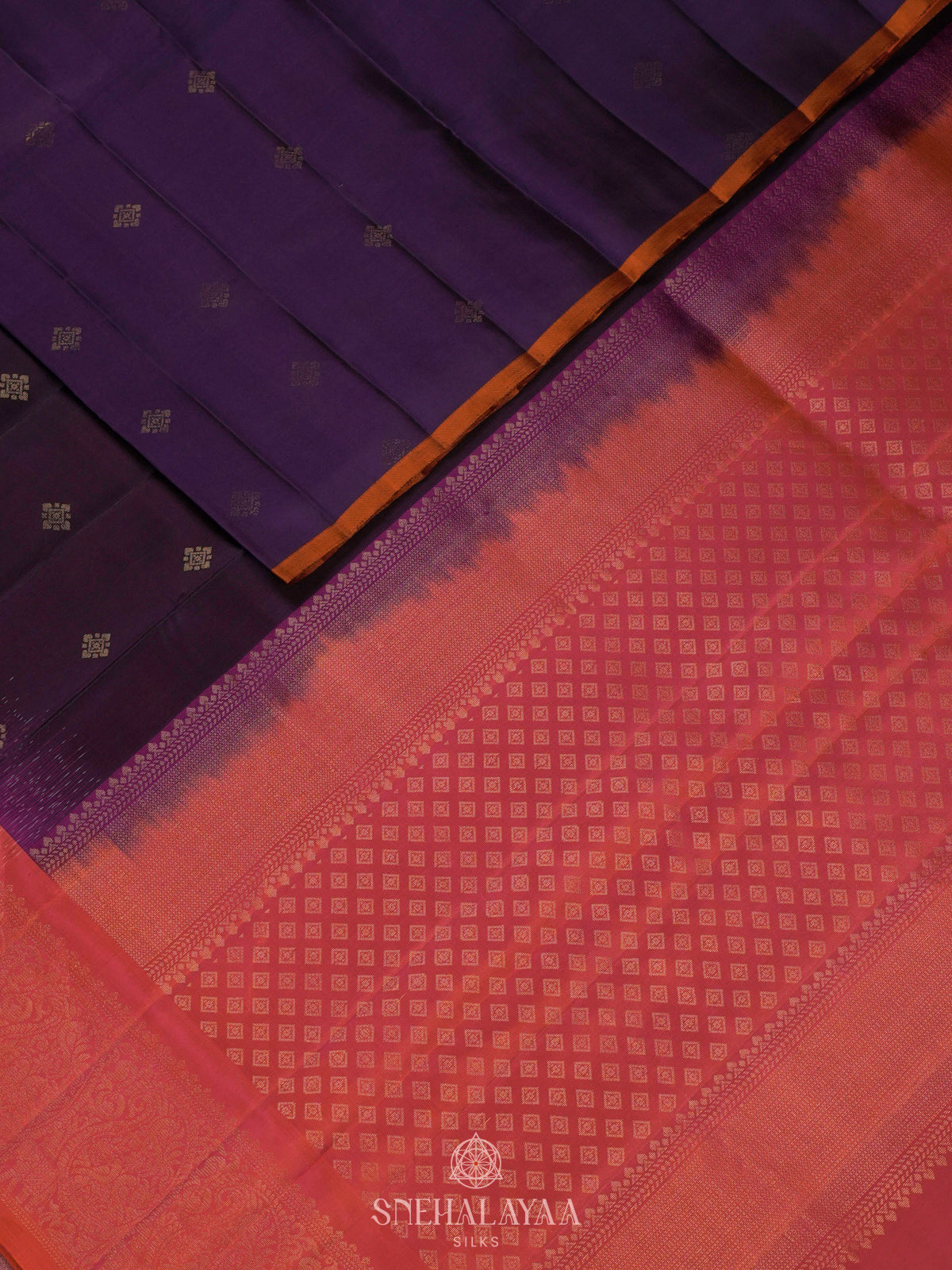 Purple Soft Silk Saree